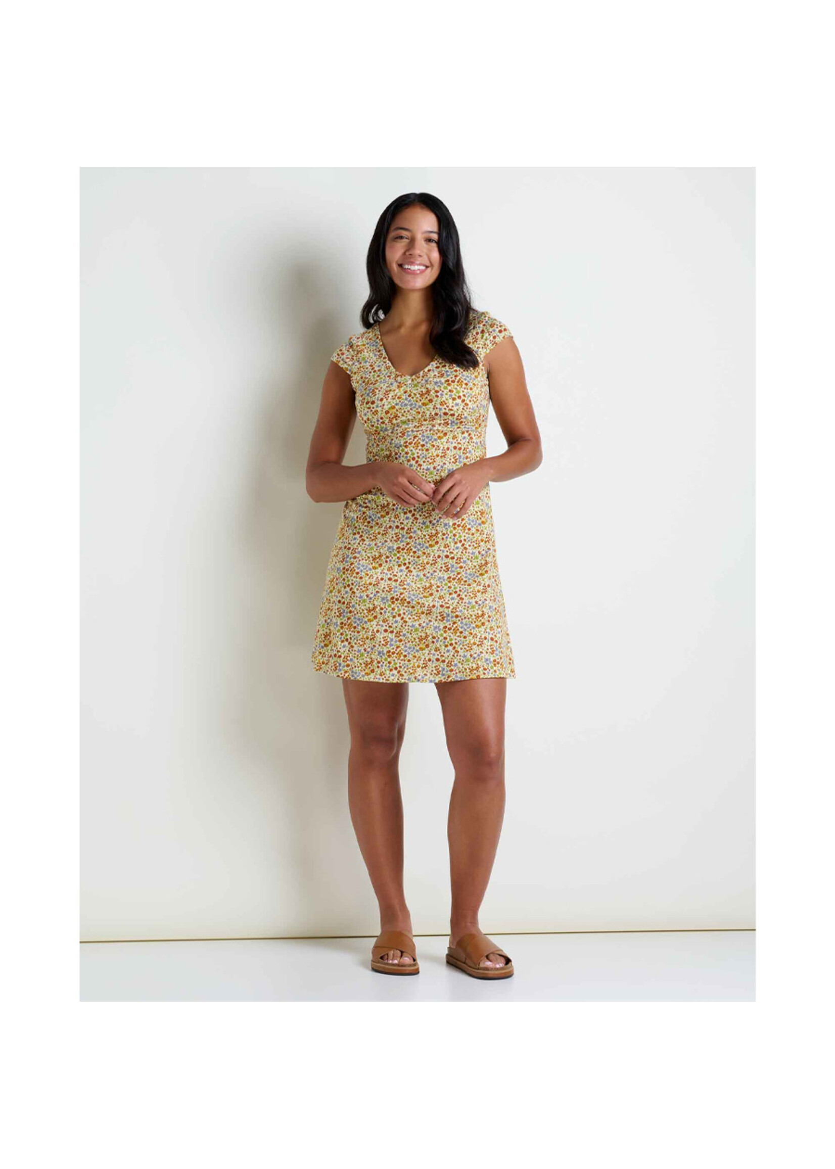 TOAD & CO Robe ROSEMARIE / Cinnamon ditsy print (Femme)