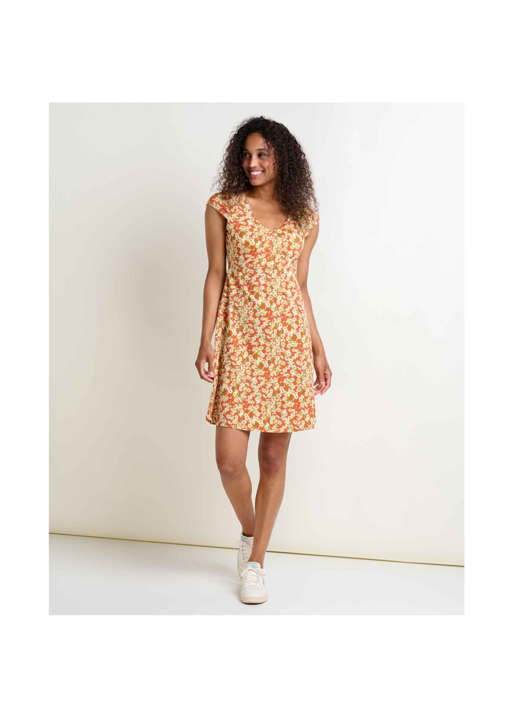 TOAD & CO Robe ROSEMARIE / Mango daisy field (Femme)