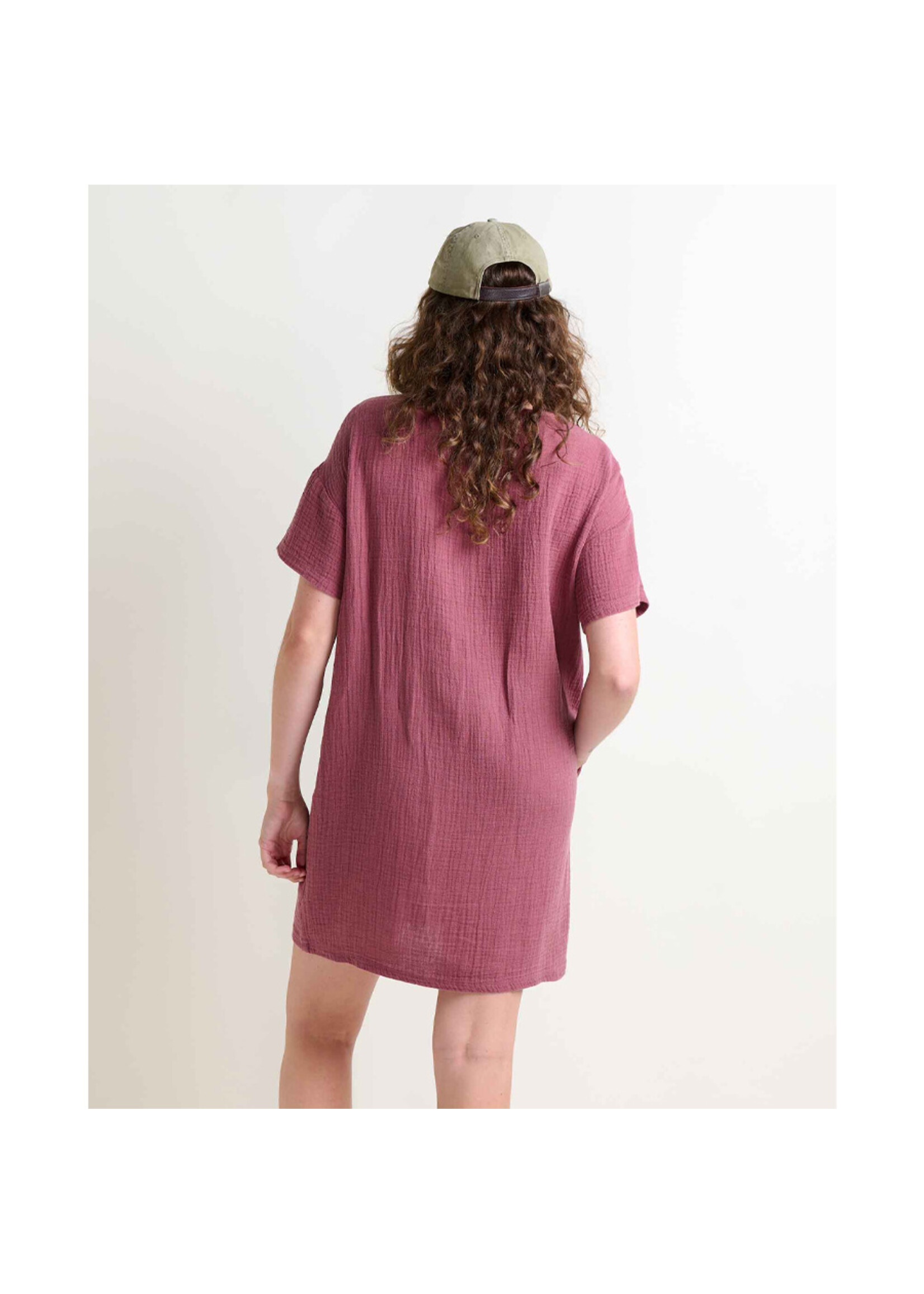 TOAD & CO Robe TATE DOUBLE WEAVE SS / Wild ginger (Femme)