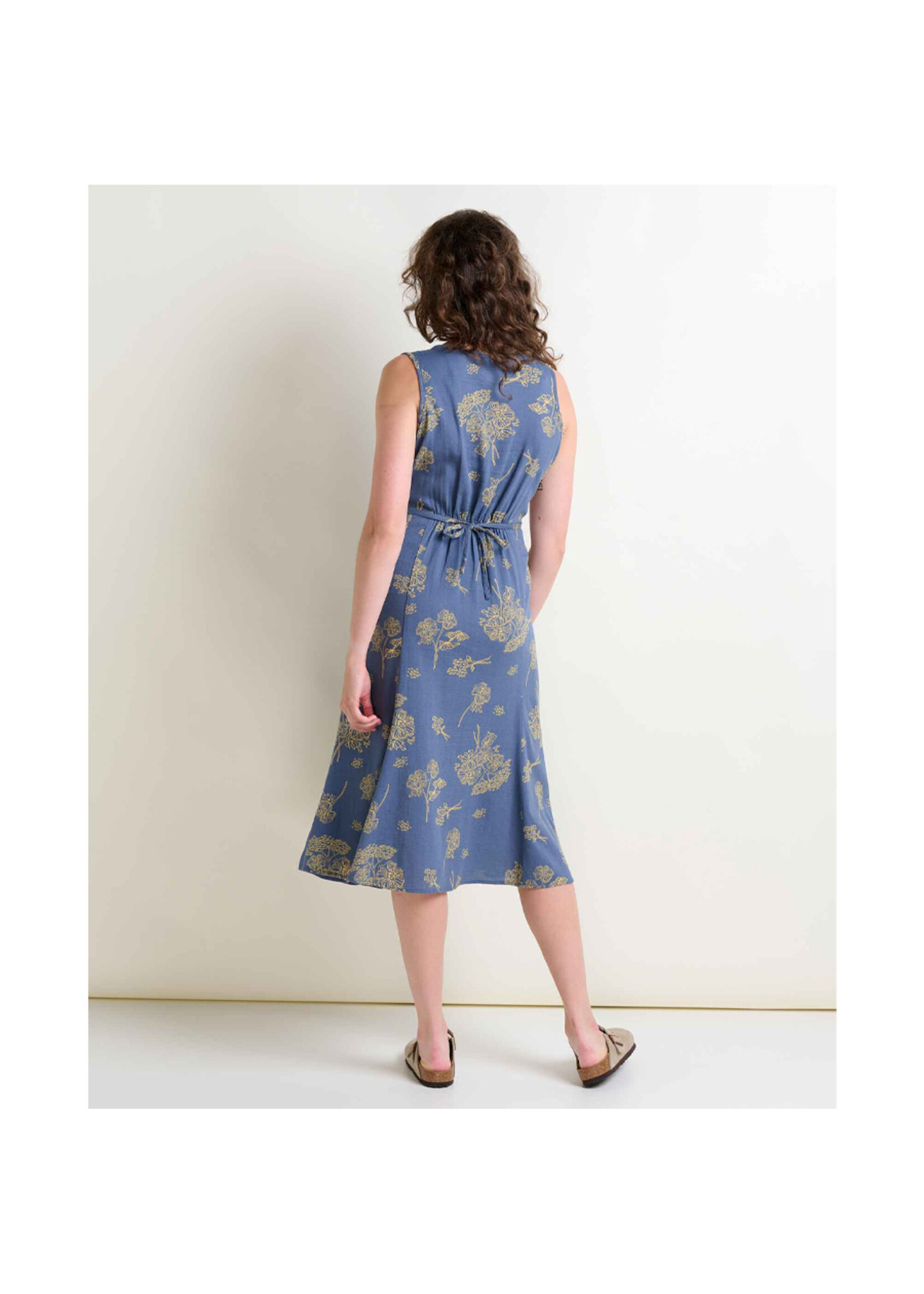 TOAD & CO Robe MANZANA MIDI SL / North shore bouquet print (Femme)