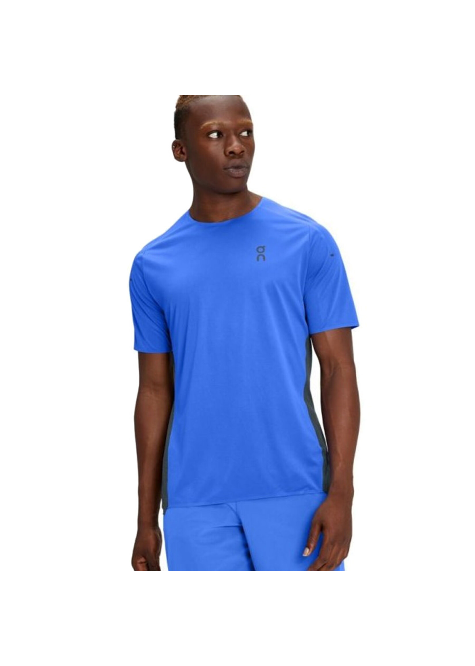 ON RUNNING T-shirt Performance-T / Noir Cobalt (Homme)