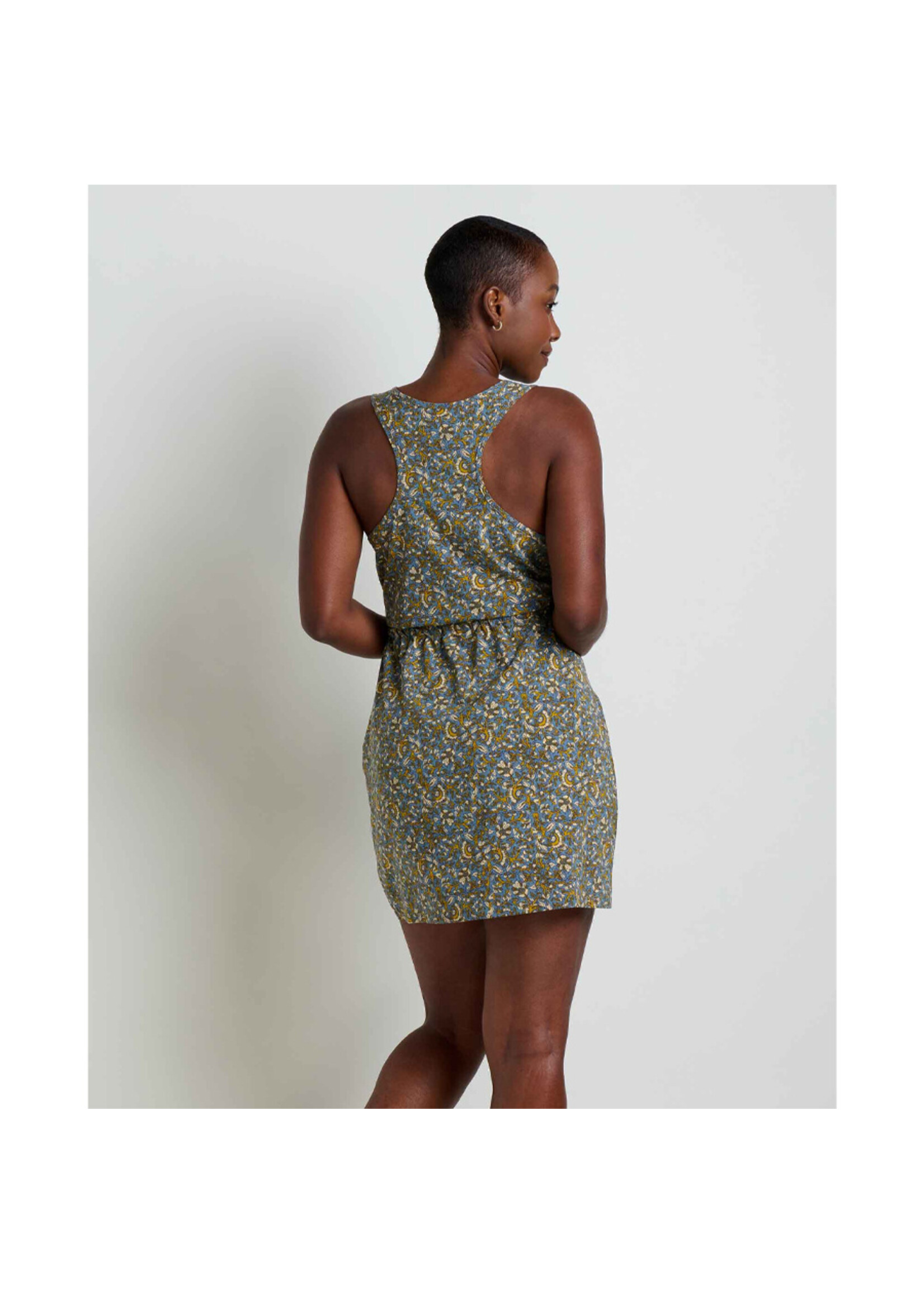 TOAD & CO sunkissed livvy sl dress - North shore vine print