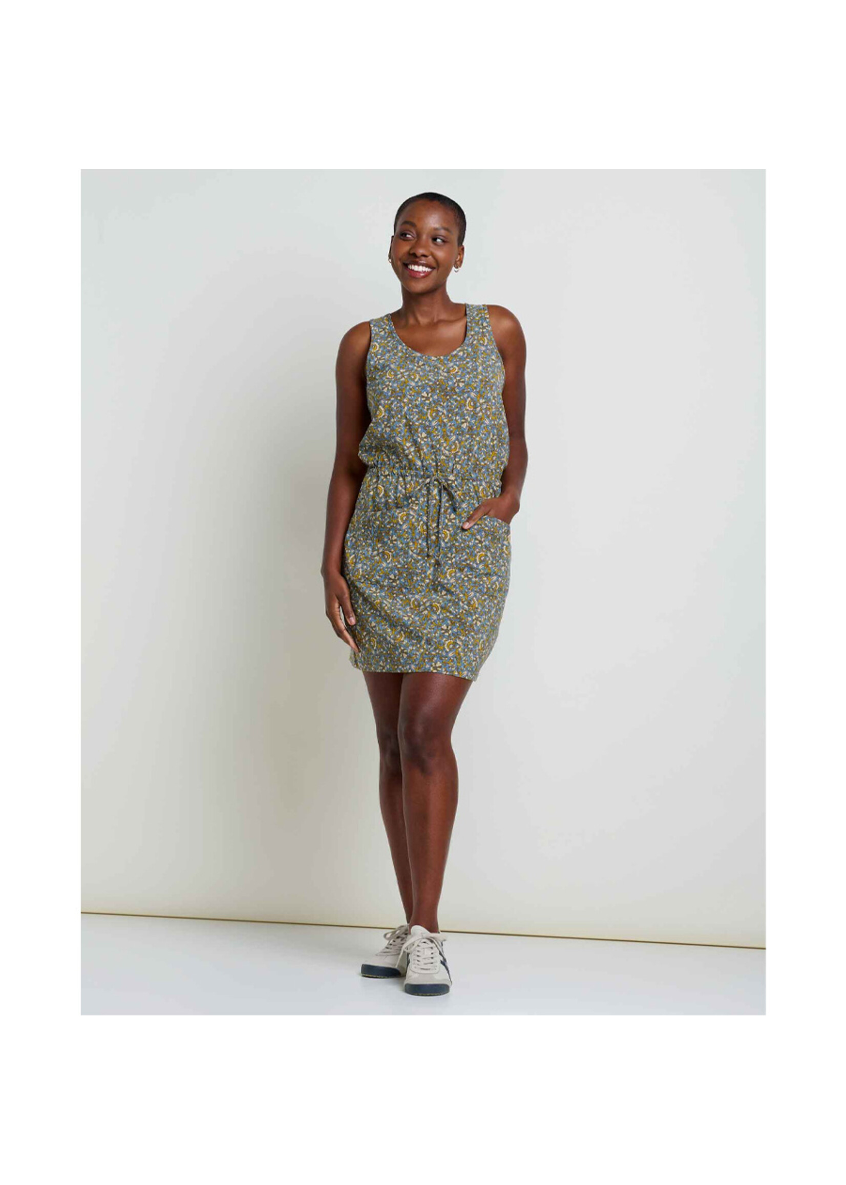 TOAD & CO sunkissed livvy sl dress - North shore vine print