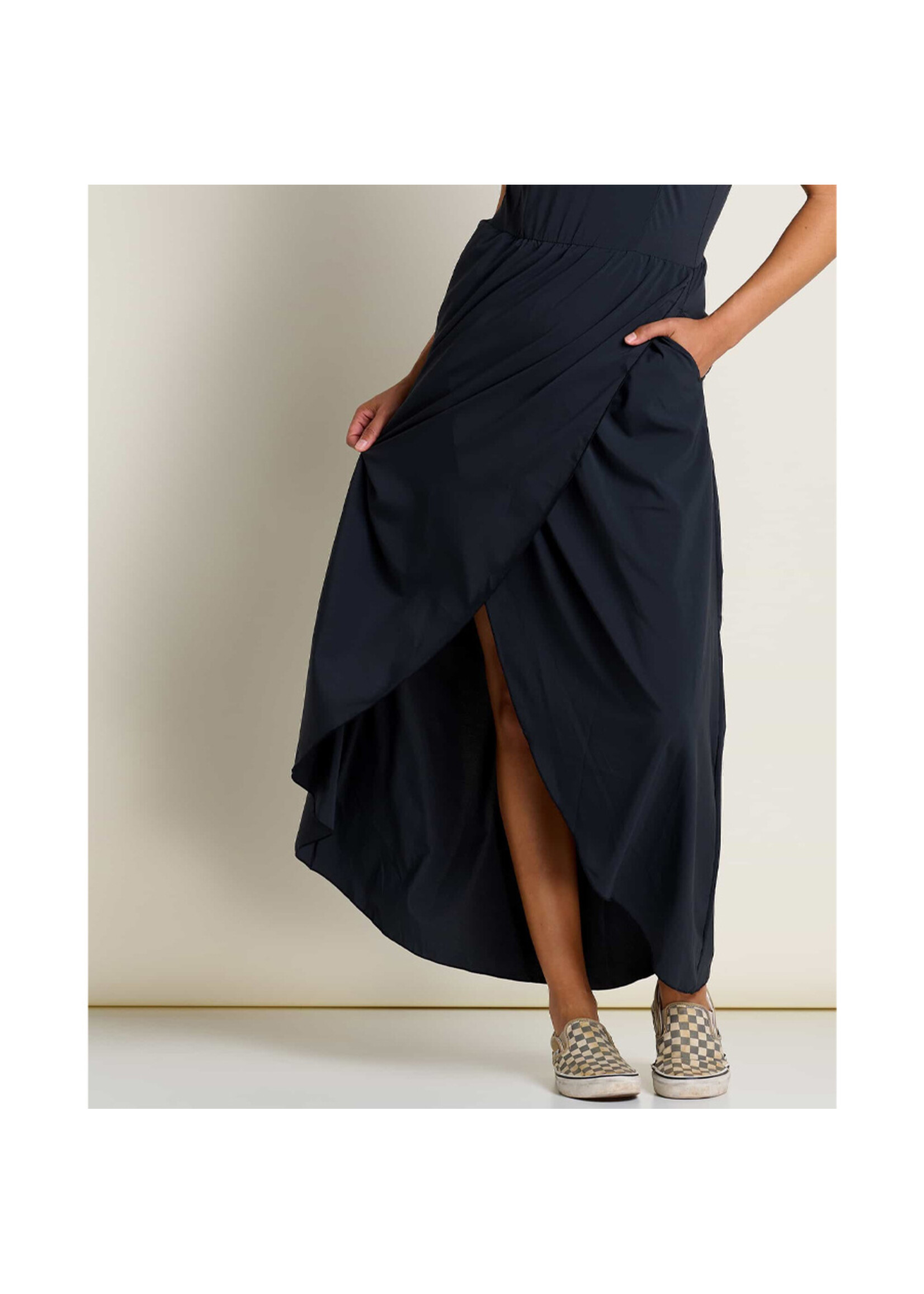 TOAD & CO Robe SUNKISSED MAXI / Noir (Femme)