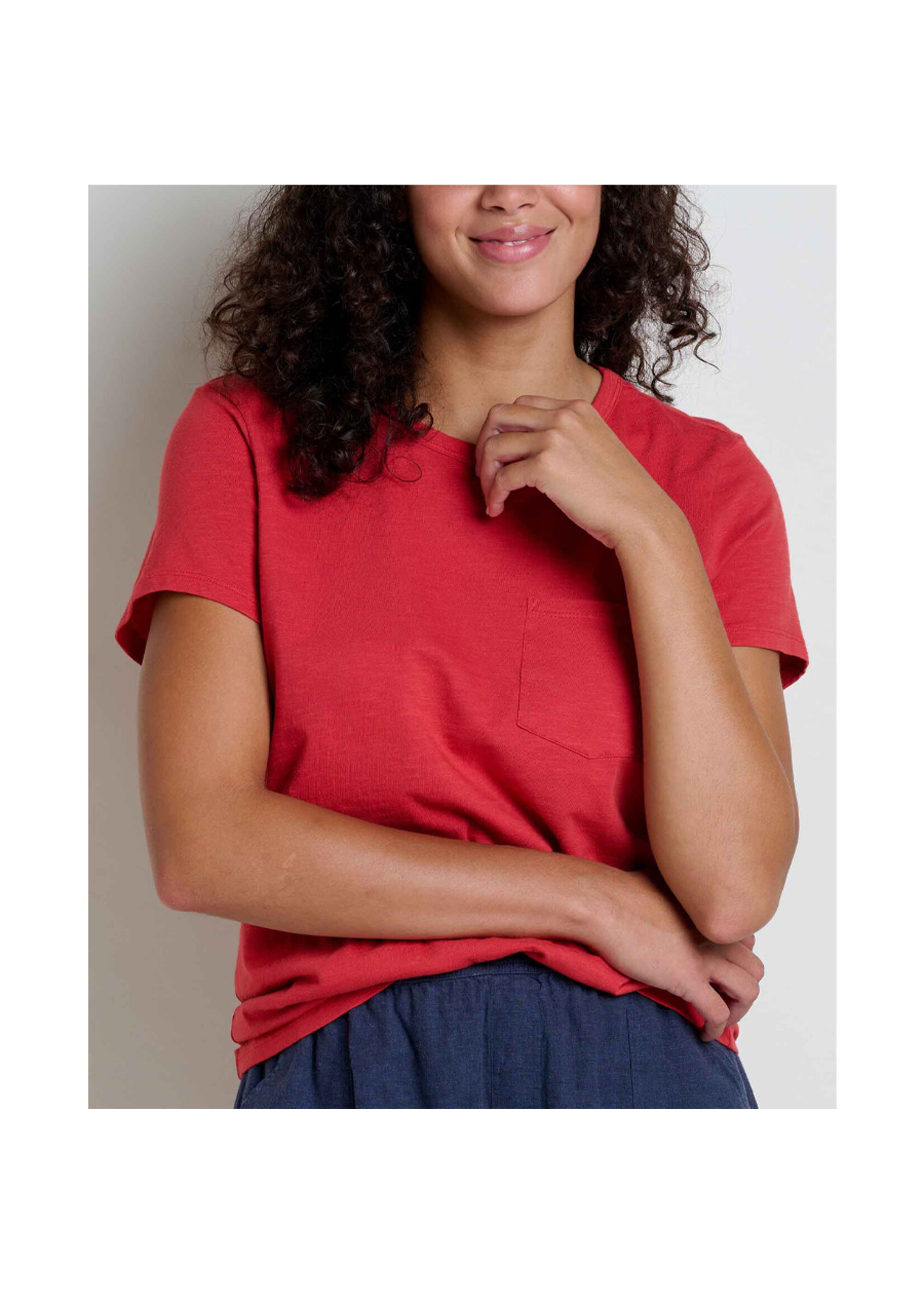 TOAD & CO T-shirt  PRIMO SS CREW / Canoe (Femme)