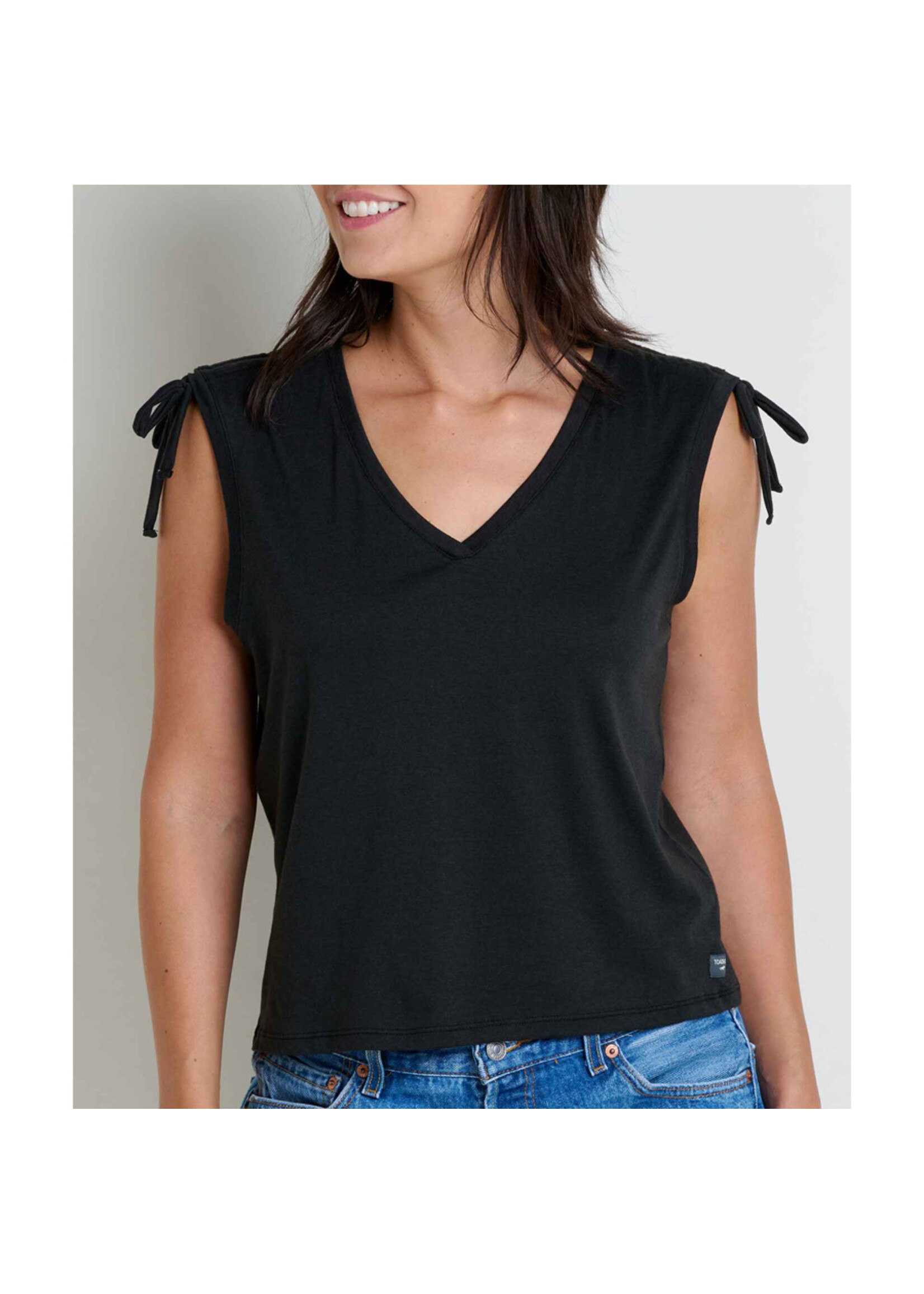TOAD & CO Camisole ANZA CINCH TANK  / Noir (Femme)