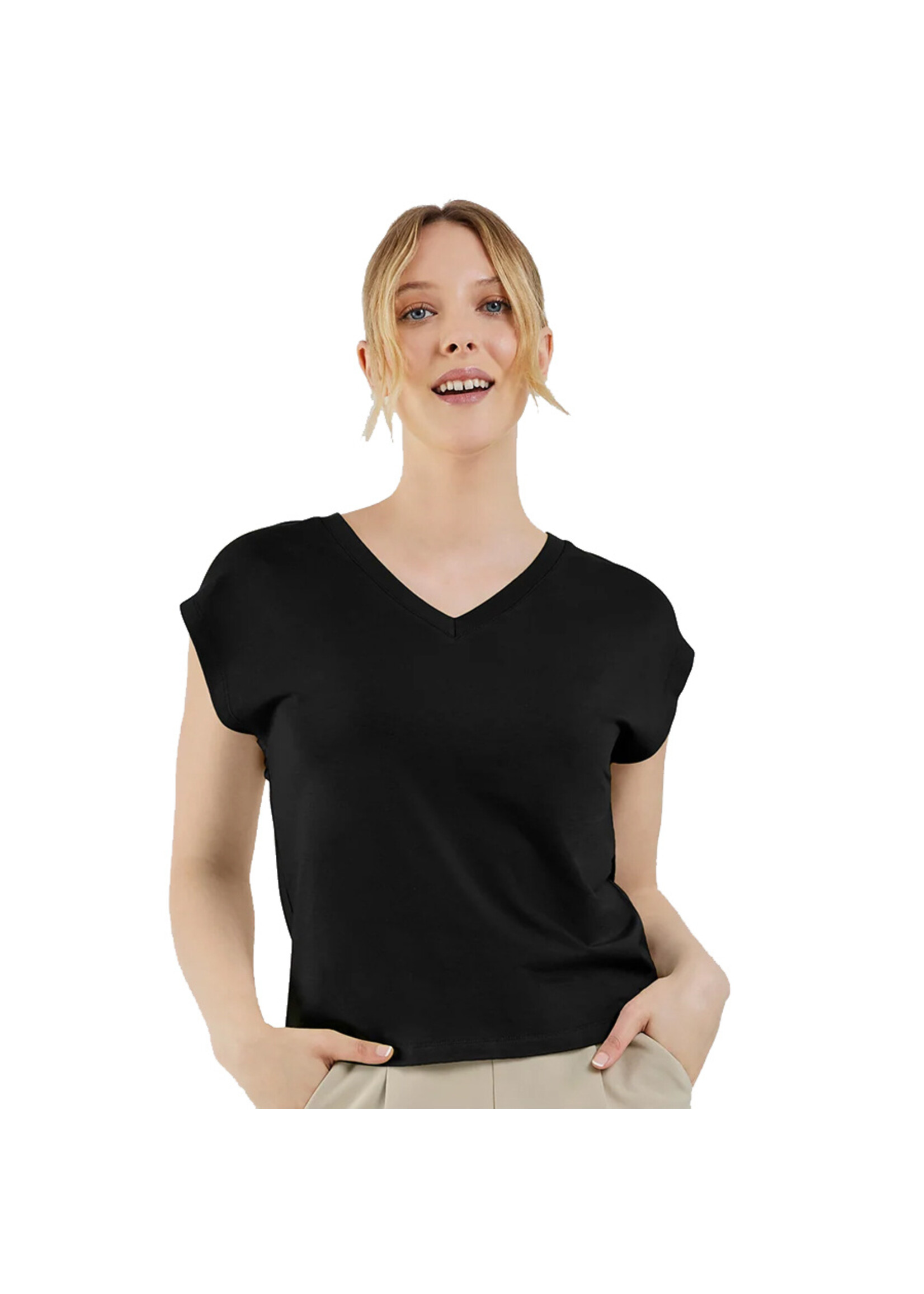 FIG T-Shirt BRIGHTON 2.0  / Noir (Femme)