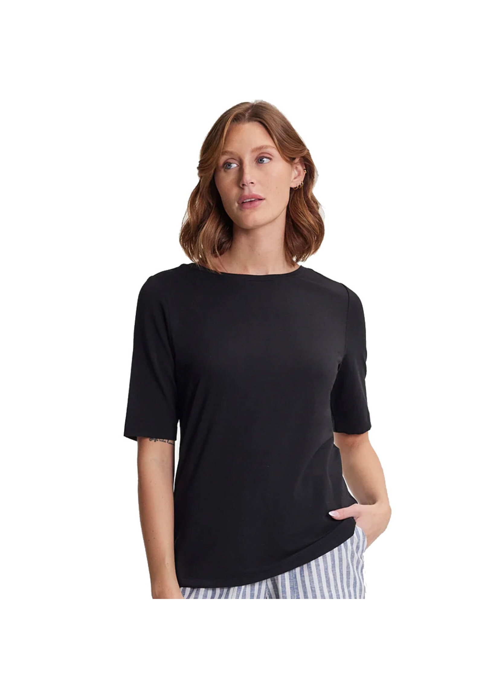 FIG T-shirt ROBY S/S / Noir (Femme)