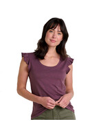 TOAD & CO T-shirt RUFFLITA / Huckleberry (Femme)