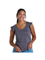 TOAD & CO T-shirt RUFFLITA / Iron (Femme)