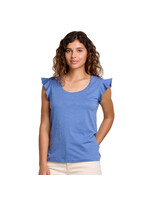 TOAD & CO T-shirt RUFFLITA / Kyanite (Femme)