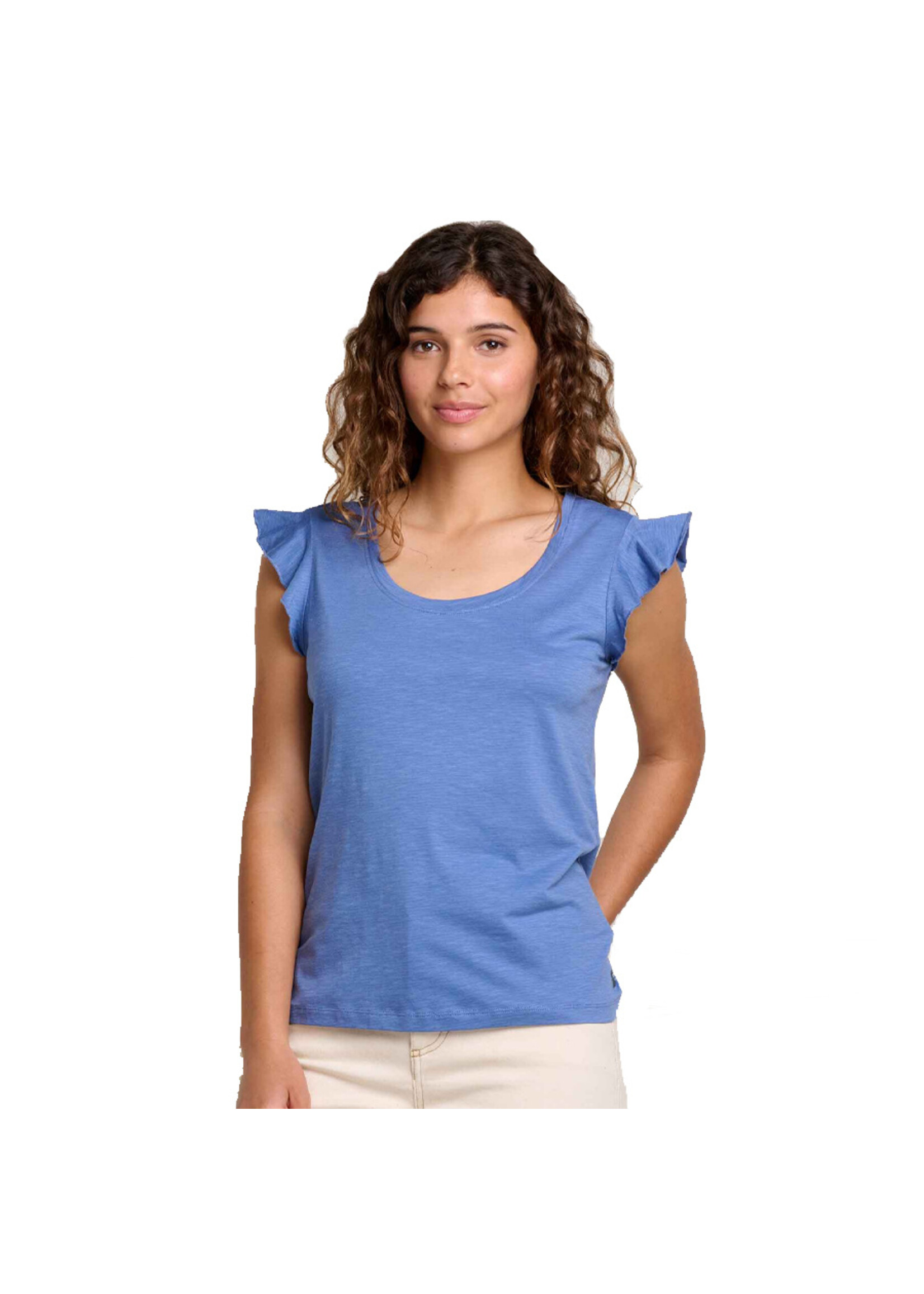 TOAD & CO T-shirt RUFFLITA / Kyanite (Femme)