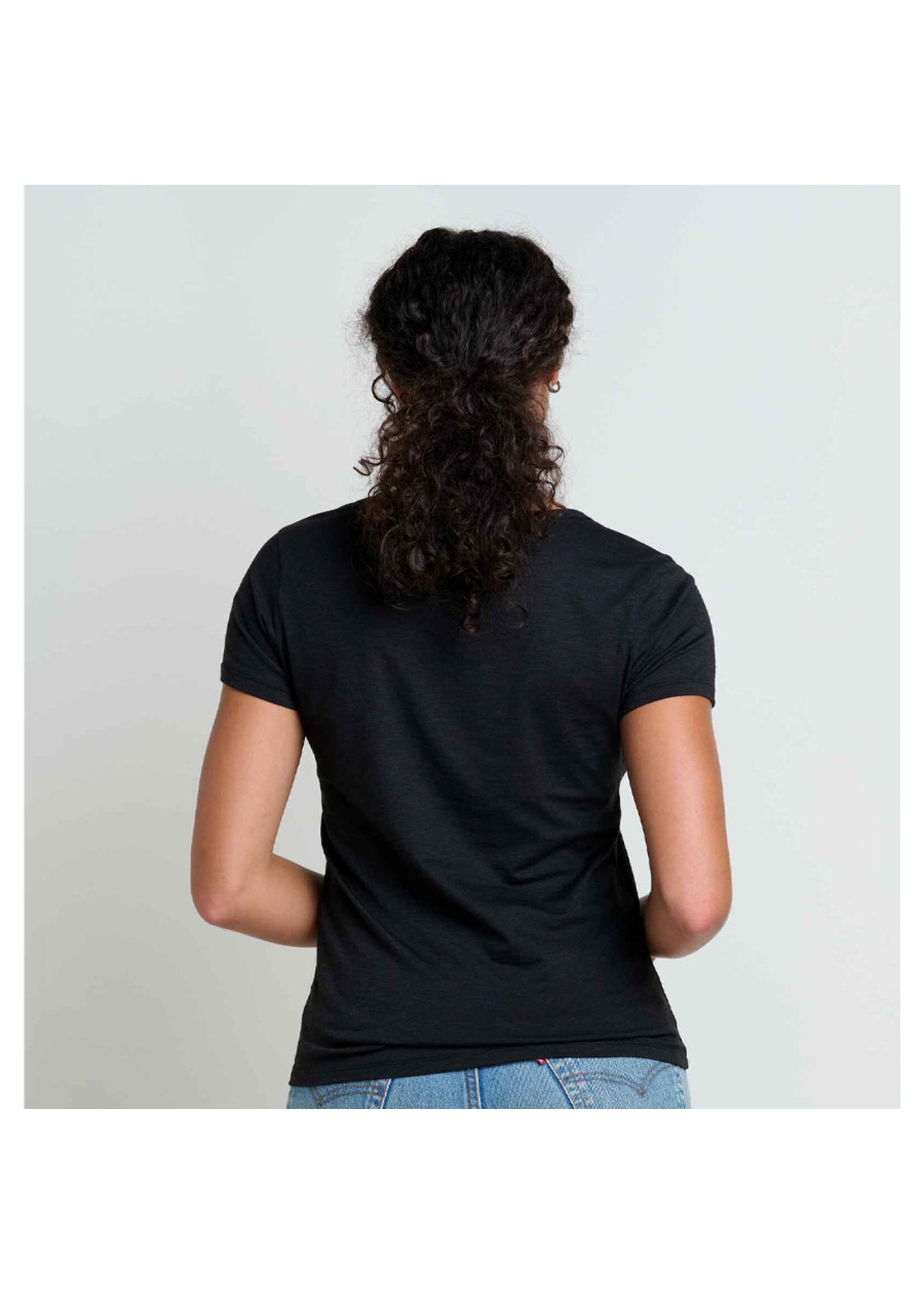 TOAD & CO T-shirt Marley SS / Noir (Femme)