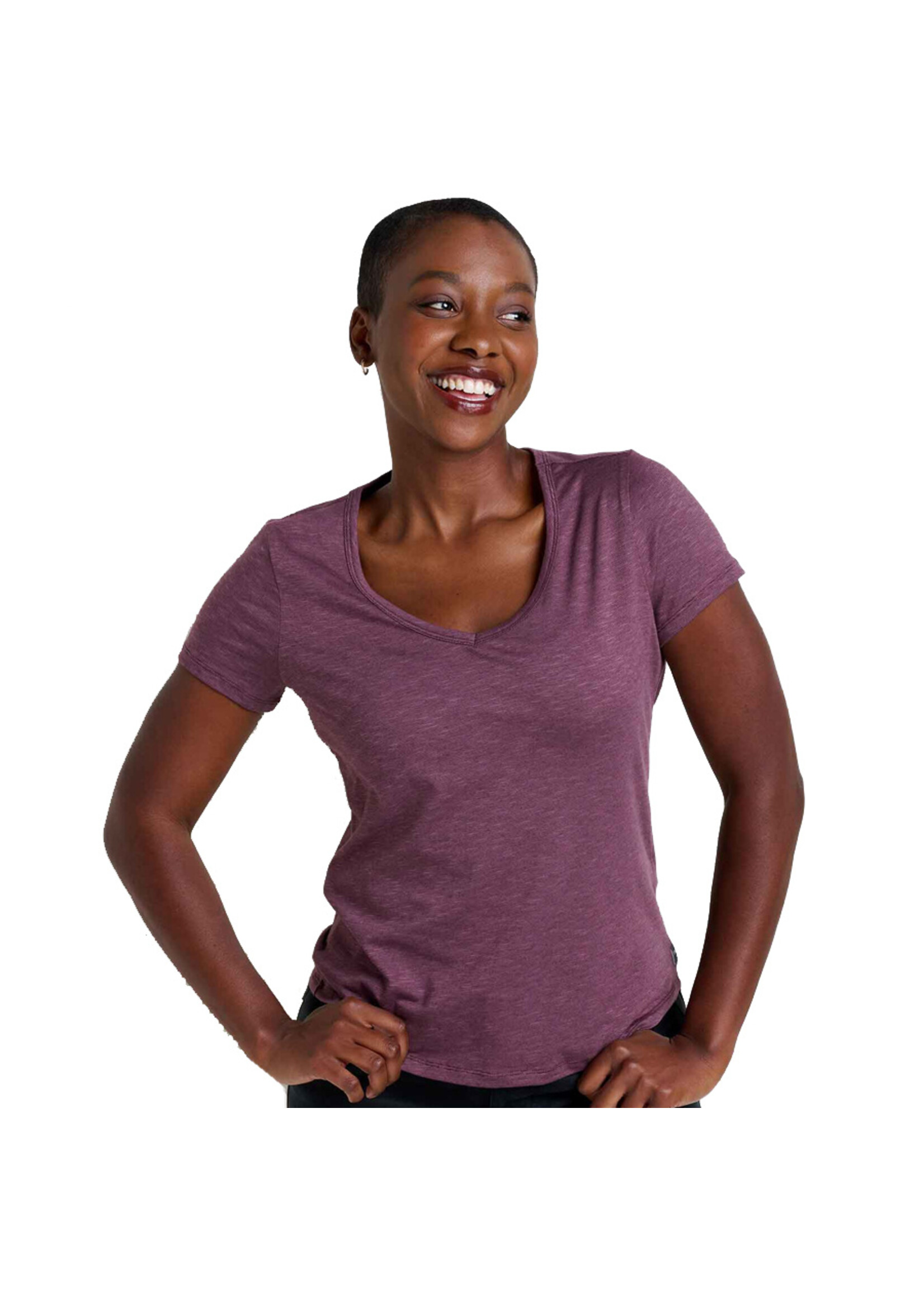 TOAD & CO T-shirt Marley SS / huckleberry (Femme)