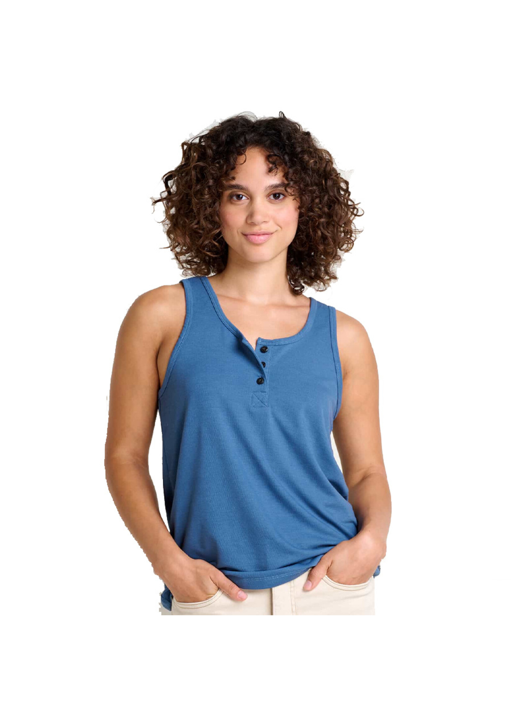 TOAD & CO Camisole PIRU HENLEY / Pacific blue (Femme)