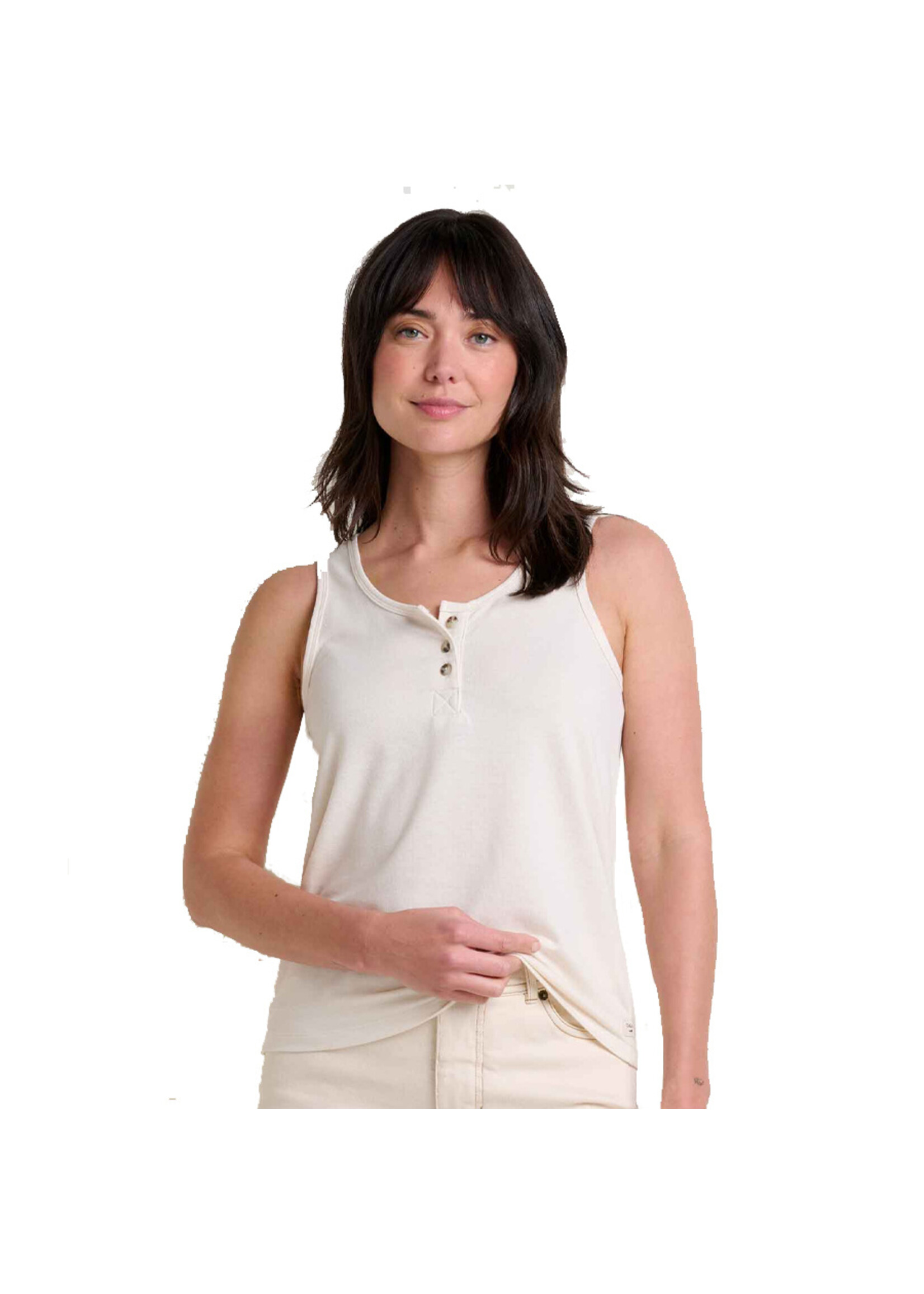 TOAD & CO Camisole PIRU HENLEY / Salt (Femme)