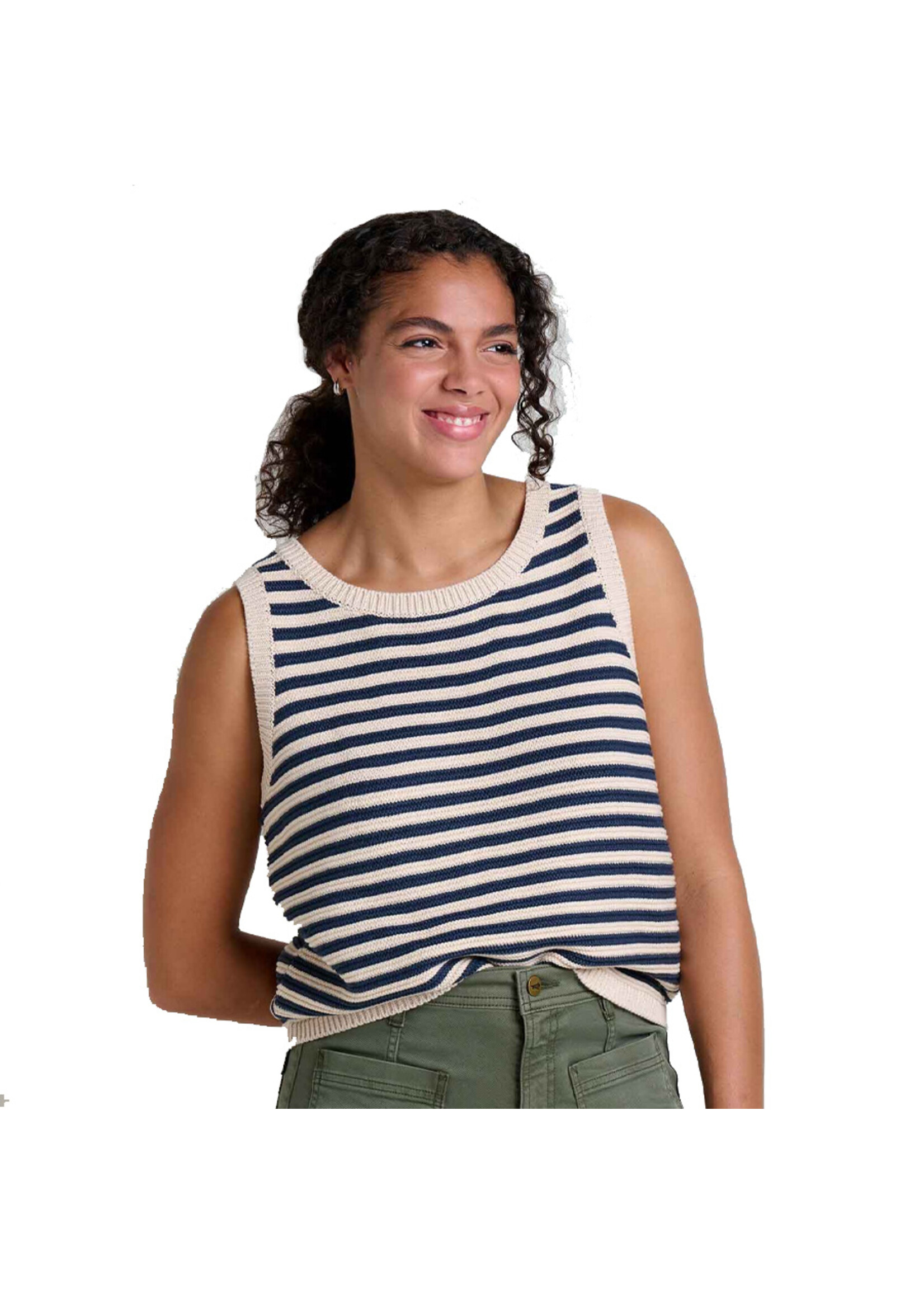 TOAD & CO Camisole BIANCA CREW /  Navy stripe (Femme)