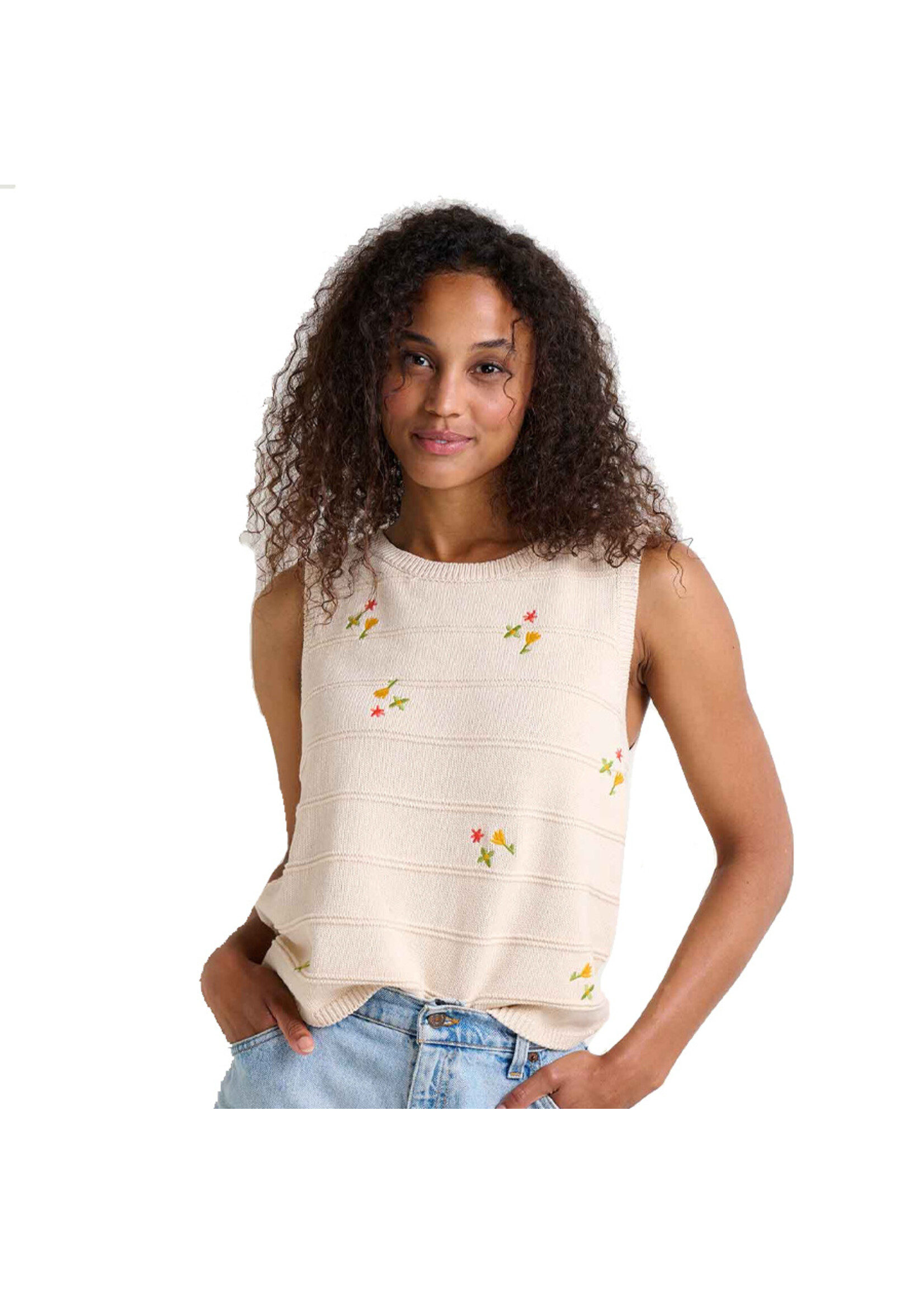 TOAD & CO Camisole BIANCA CREWEMBROIDERED / Natural (Femme)