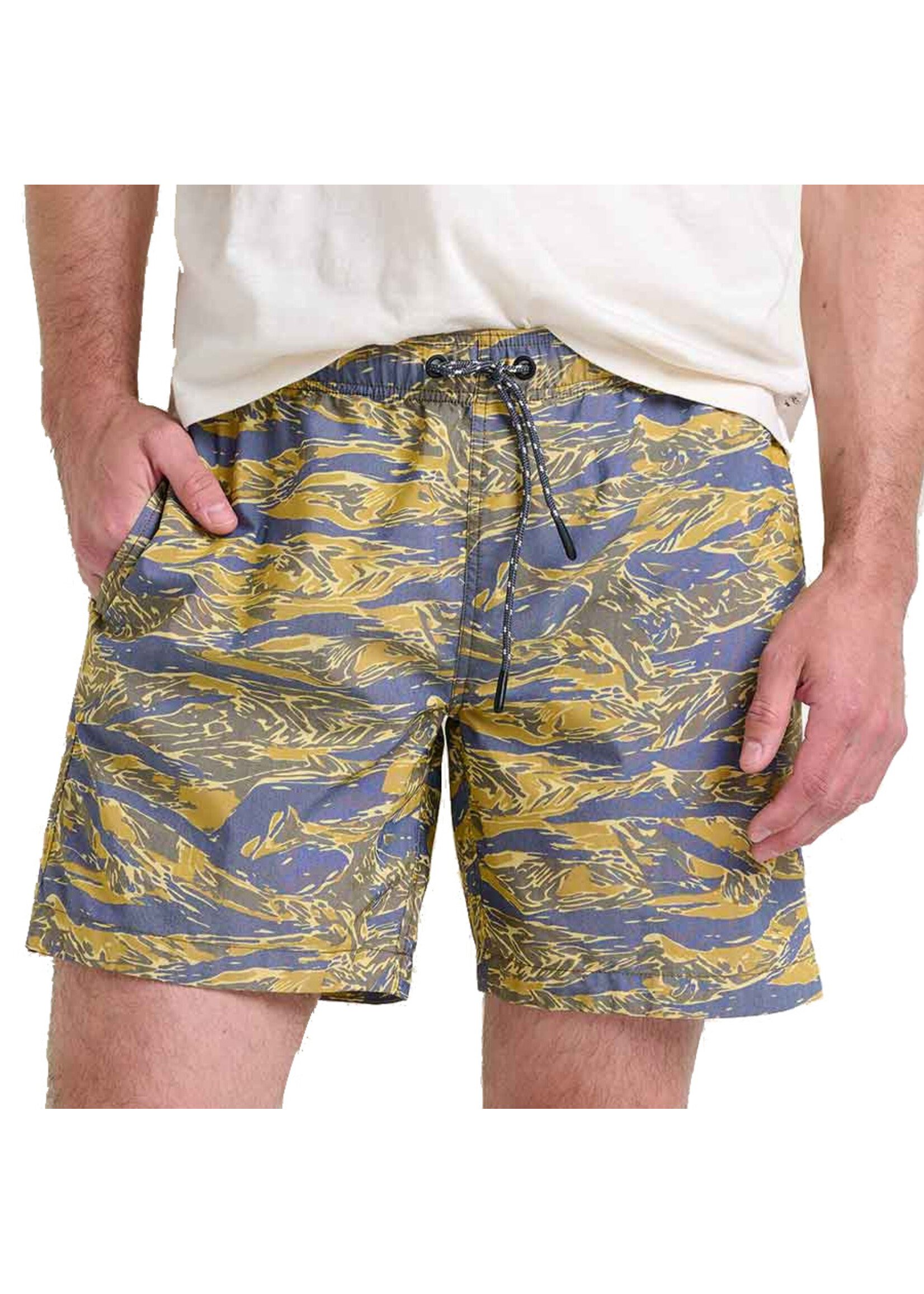 TOAD & CO Short BOUNDLESS PULL-ON / Blue shadow camo (Homme)