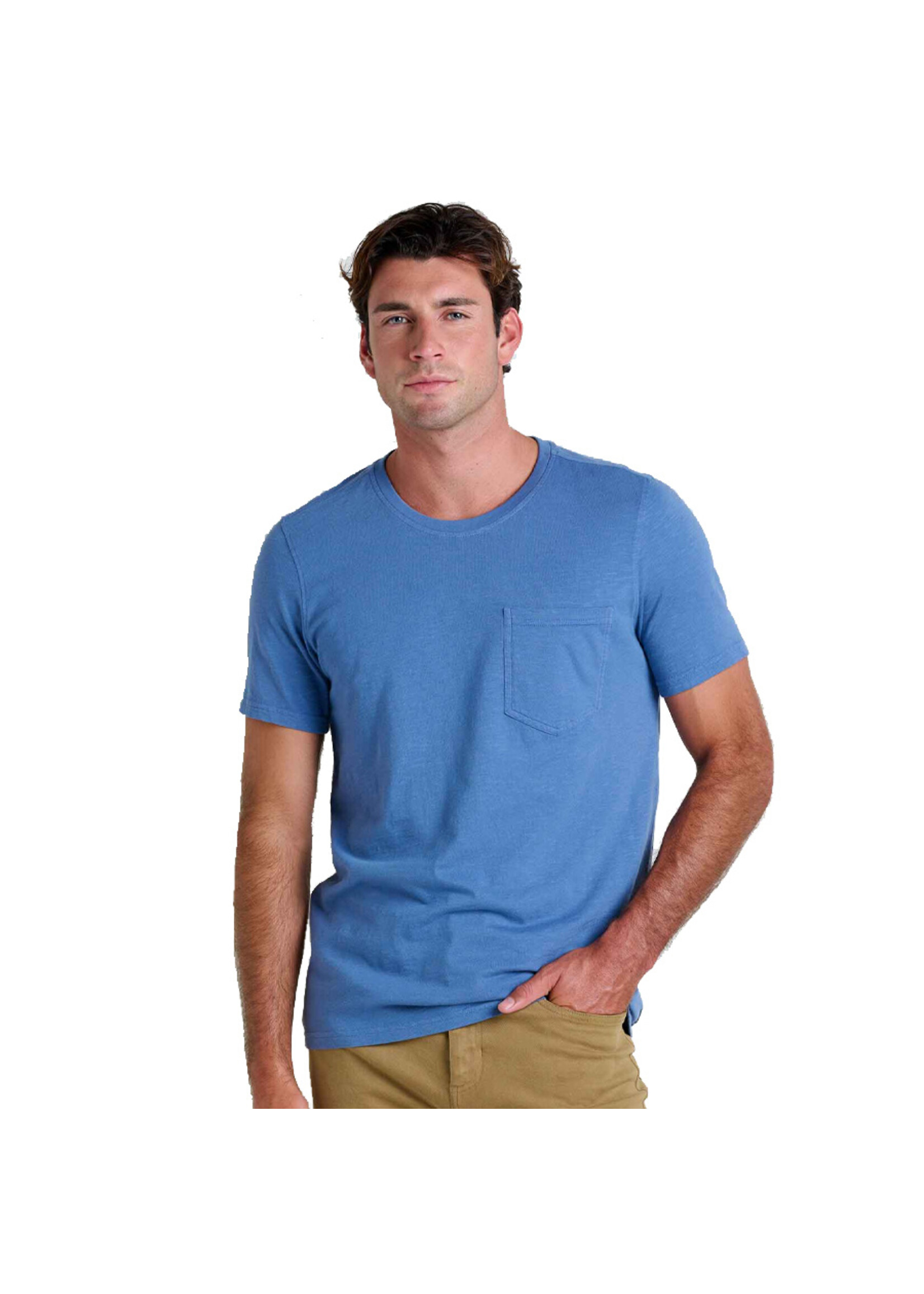 TOAD & CO T-shirt PRIMO SS CREW / Kyanite (Homme)