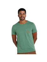 TOAD & CO T-shirt PRIMO SS CREW EMBROIDERED / Ivy fish (Homme)