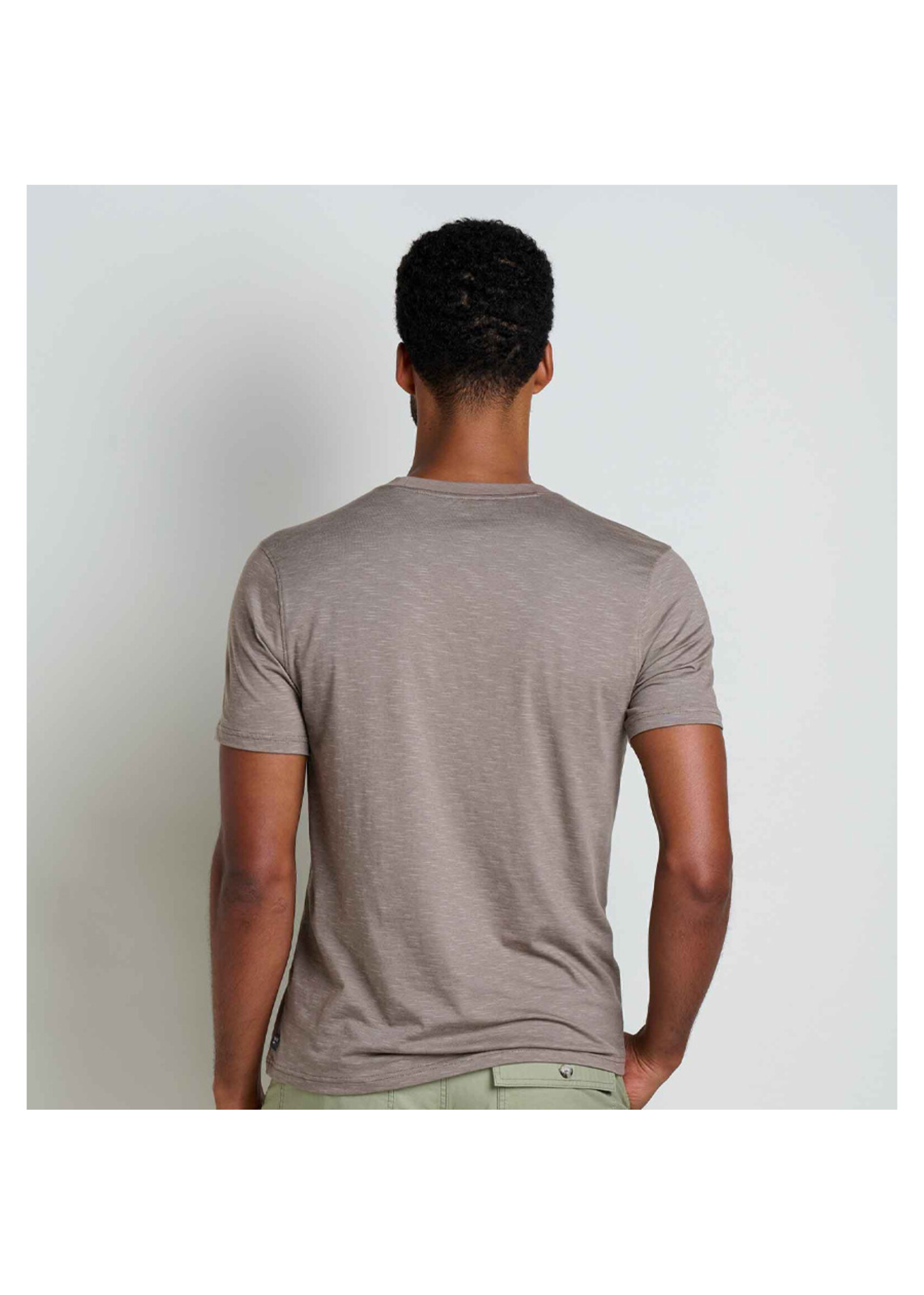 TOAD & CO T-shirt-TEMPO SS CREW / Dark chino (Homme)