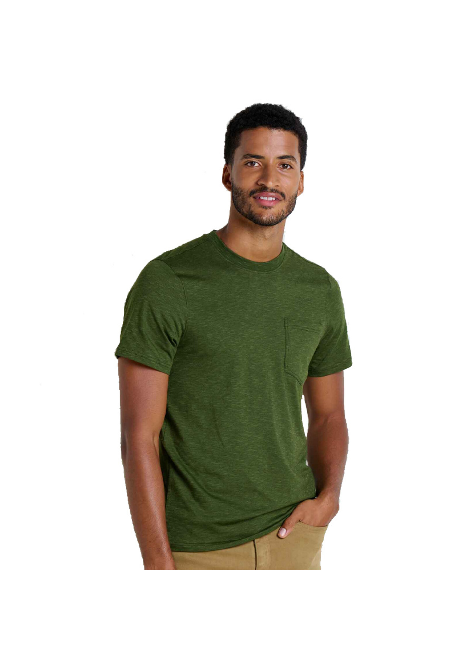 TOAD & CO T-shirt-TEMPO SS CREW / Epidote (Homme)