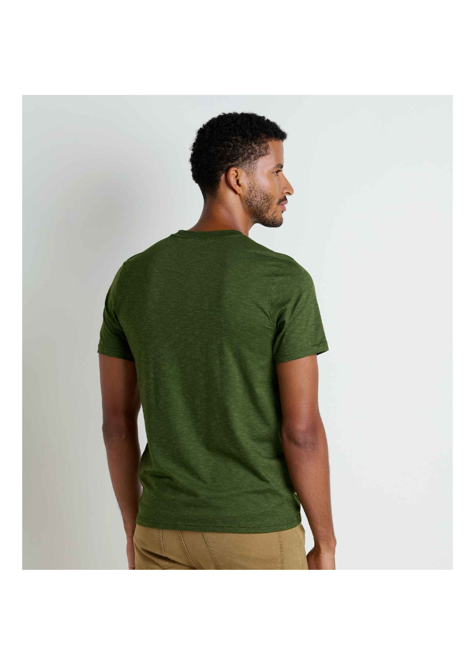TOAD & CO T-shirt-TEMPO SS CREW / Epidote (Homme)