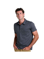 TOAD & CO T-shirt TEMPO SS POLO / Soot (Homme)