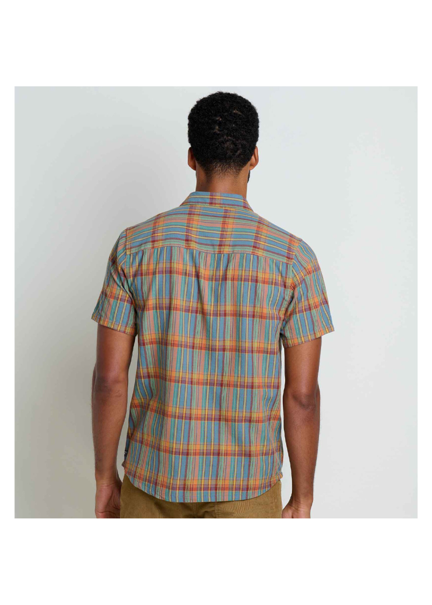 TOAD & CO Chemise AIRSCAPE SS / North shore plaid (Homme)