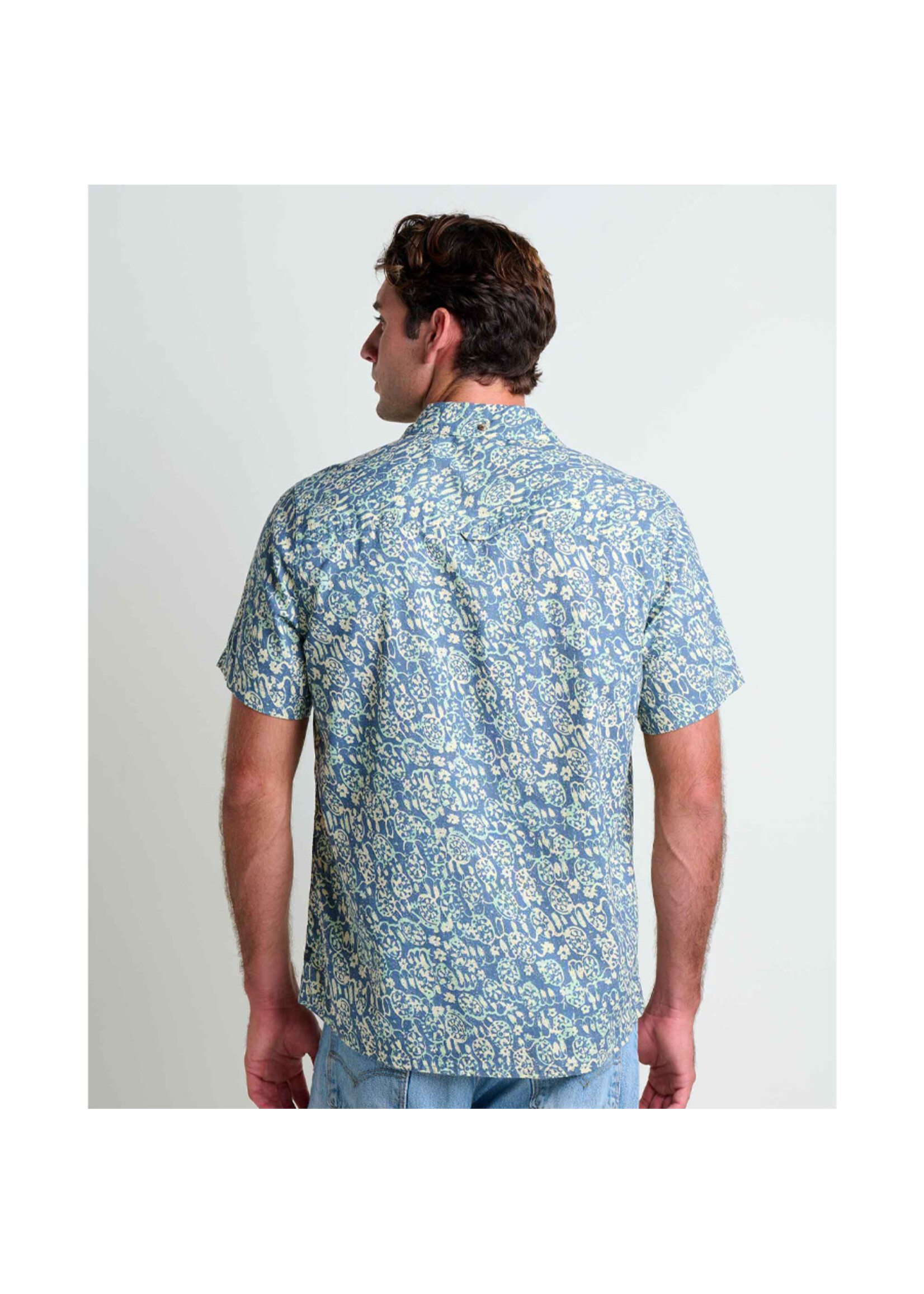 TOAD & CO Chemise MATTOCK SS / North shore turtle print (Homme)