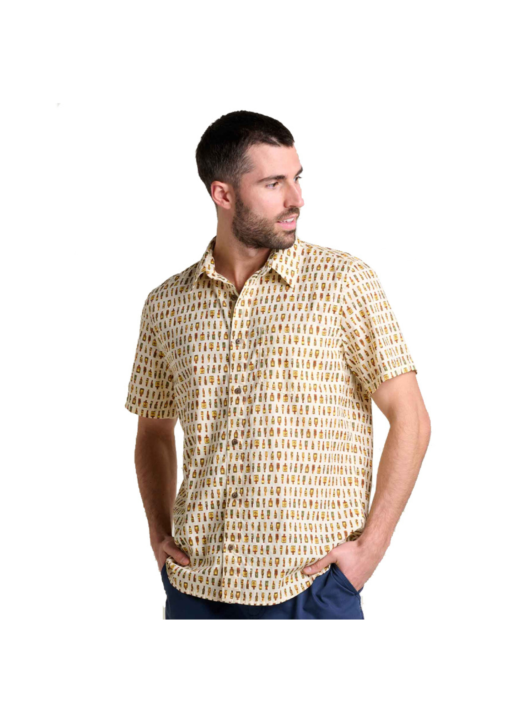 TOAD & CO Chemise FLETCH SS / Umber hot sauce (Homme)