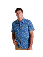 TOAD & CO Chemise FLETCHER SS / Pacific blue bird (Homme)