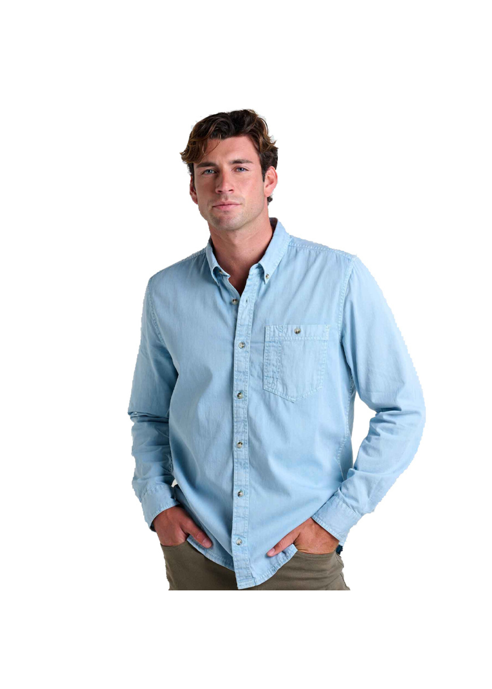 TOAD & CO Chemise ARROYO TWILL / Skyway (Homme)