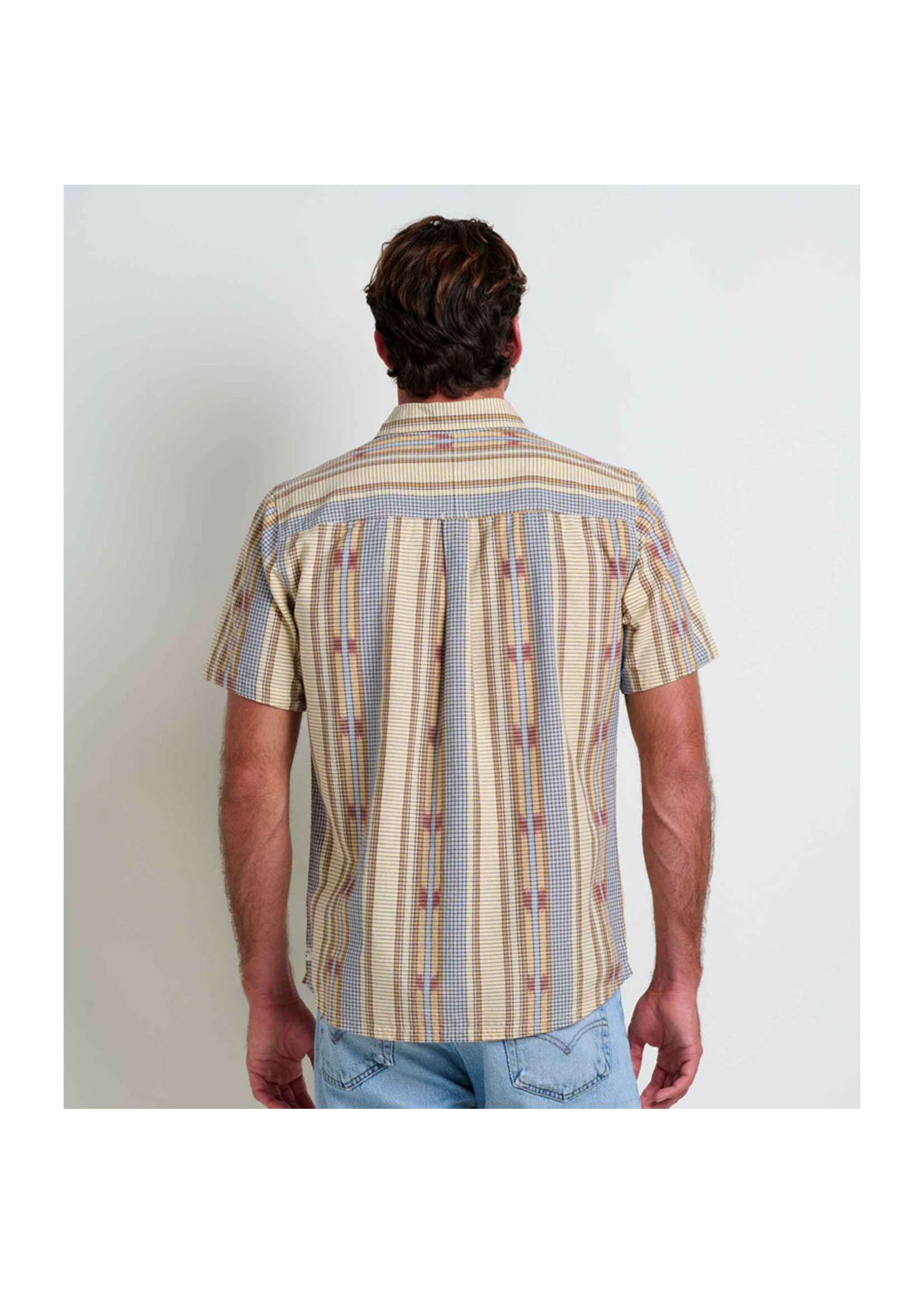 TOAD & CO Chemise SMYTHY SS / Barley (Homme)