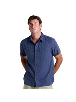 TOAD & CO Chemise TAJ HEMP SS / Navy (Homme)