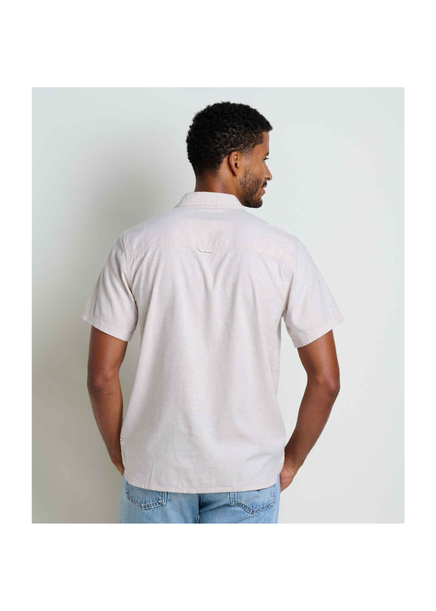 TOAD & CO Chemise TAJ HEMP SS / Oatmeal (Homme)