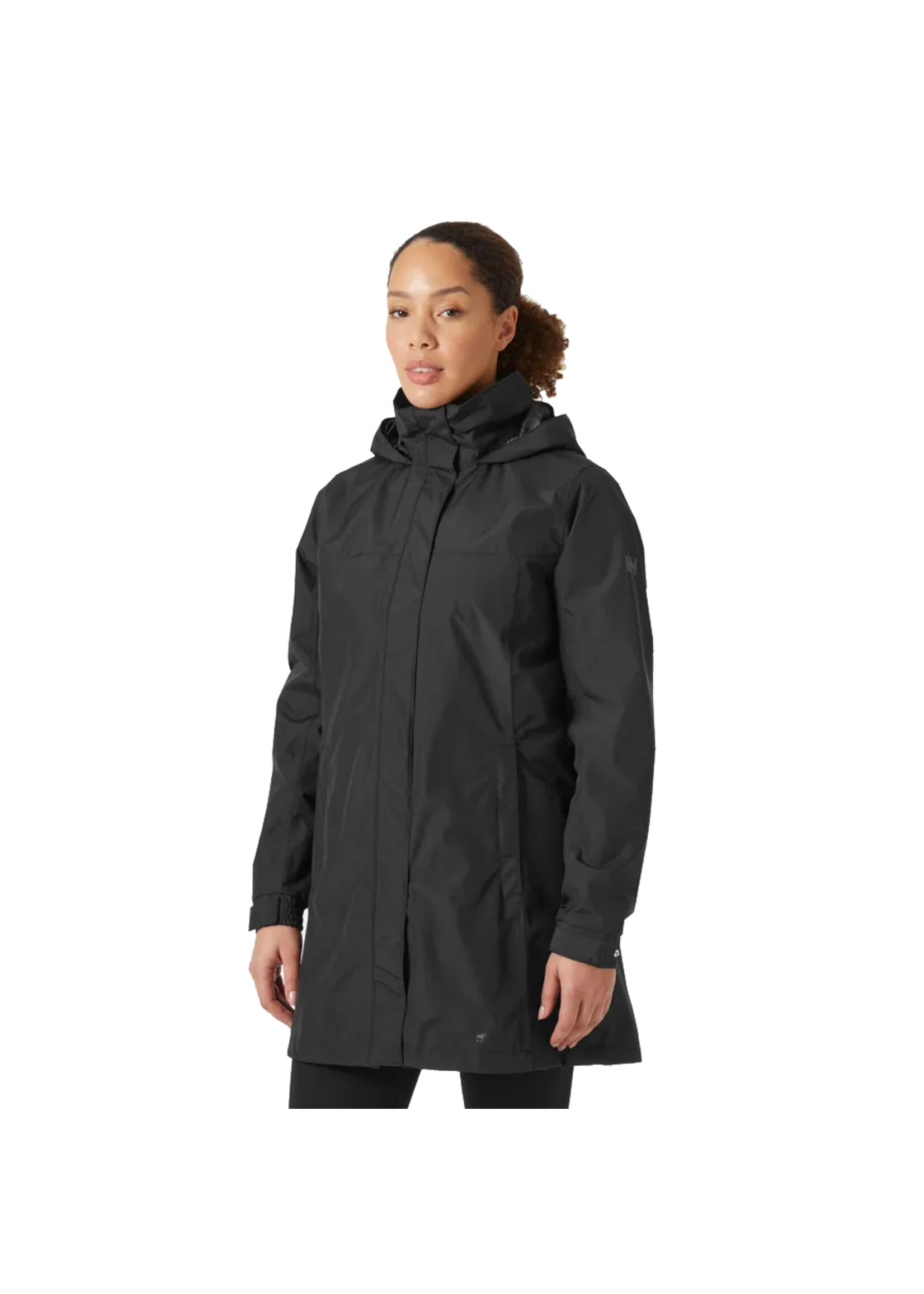 HELLY HANSEN Manteau ADEN LONG RAIN  / Noir (Femme)