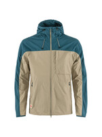 FJALL RAVEN Veste à capuchon HIGHCOAST WIND / Fossil-Deep Sea (Homme)