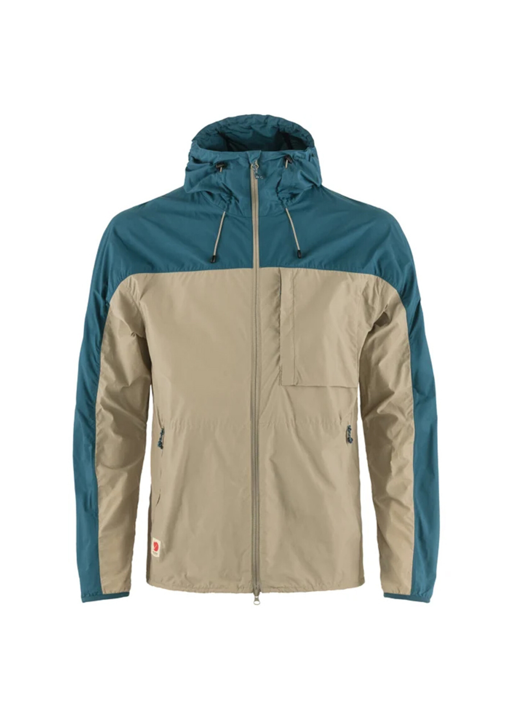 FJALL RAVEN Veste à capuchon HIGHCOAST WIND / Fossil-Deep Sea (Homme)