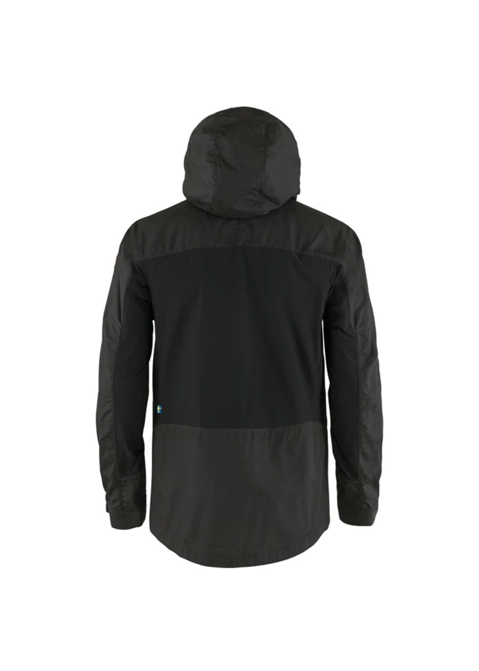 FJALL RAVEN Veste à capuchon ABISKO LITE TREKKING / Dark Grey-Black (Homme)
