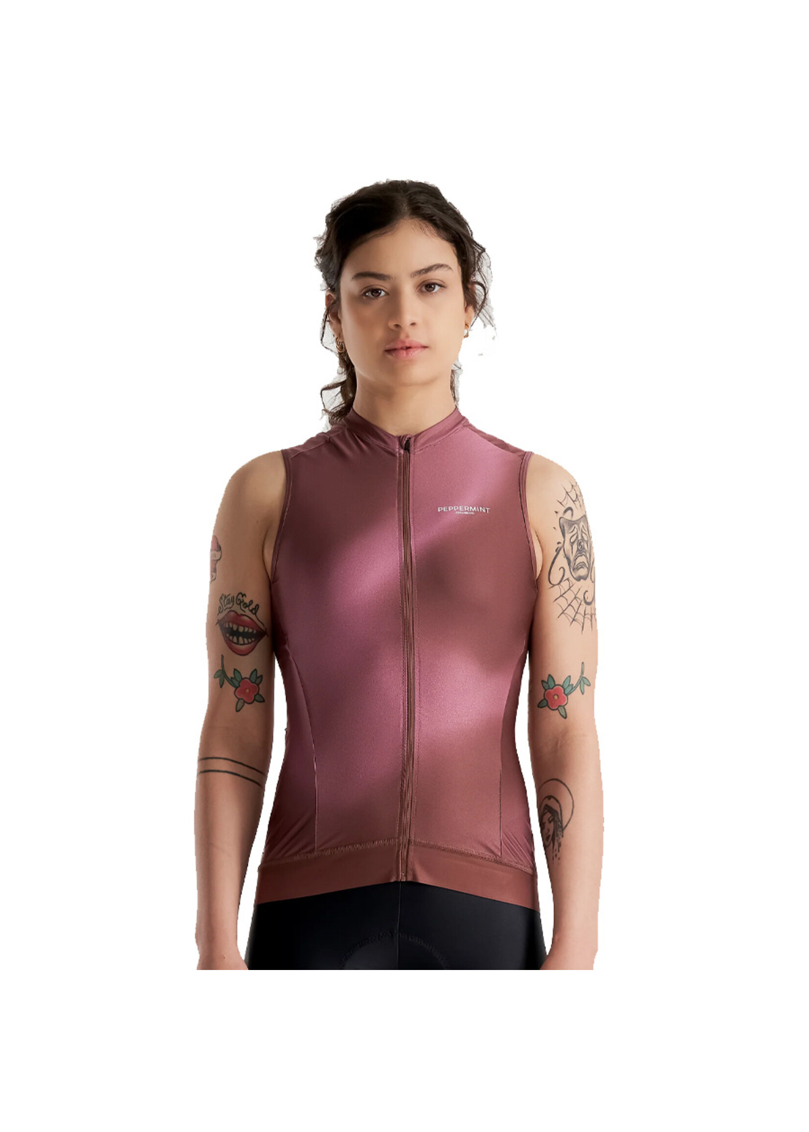 PEPPERMINT Maillot CLASSIC SLEEVELESS / Splash-espresso (Femme)