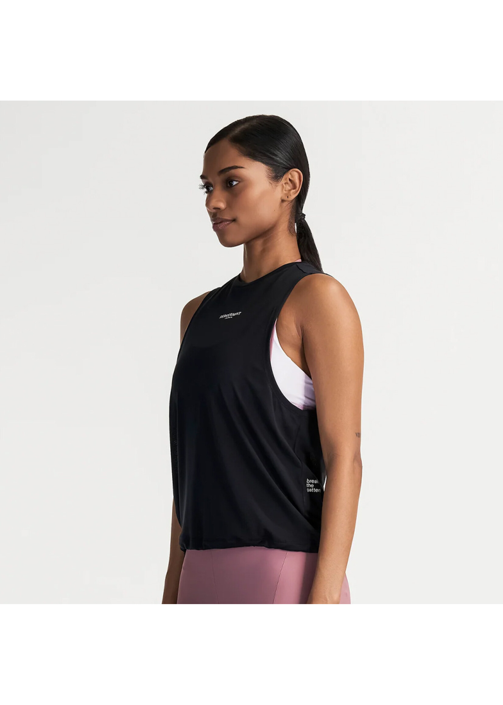 PEPPERMINT Camisole SIGNATURE TANK / Noir (Femme)