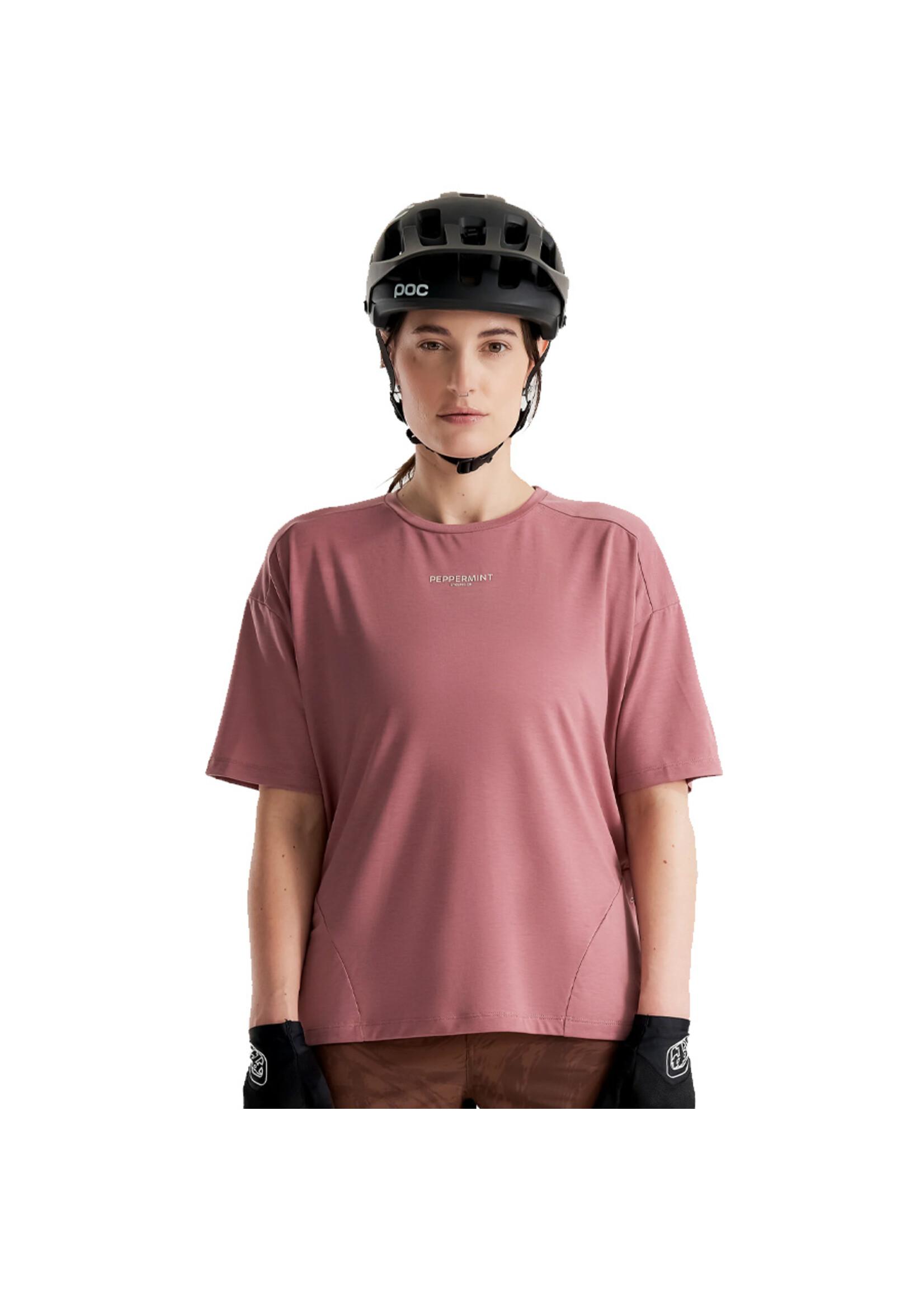 PEPPERMINT Maillot PEAK SHORT SLEEVE / Blush (Femme)