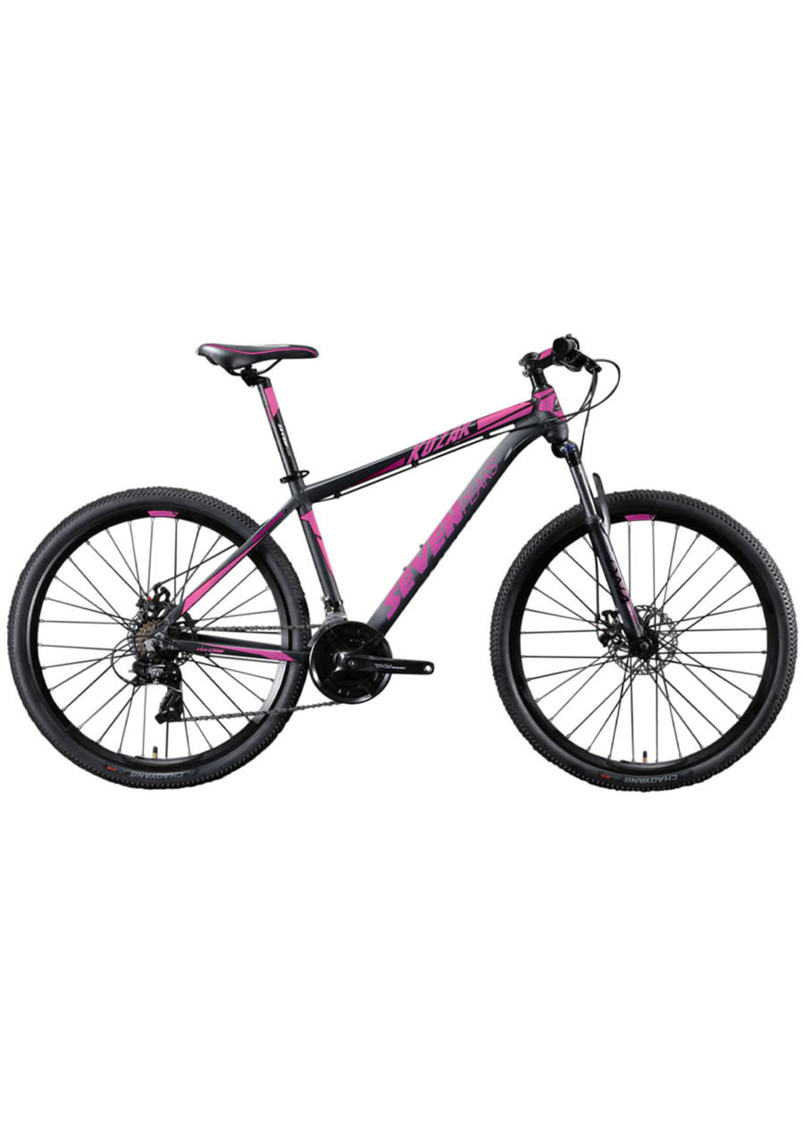 SEVEN PEAKS Vélo KOZAK / Noir mat & Rose