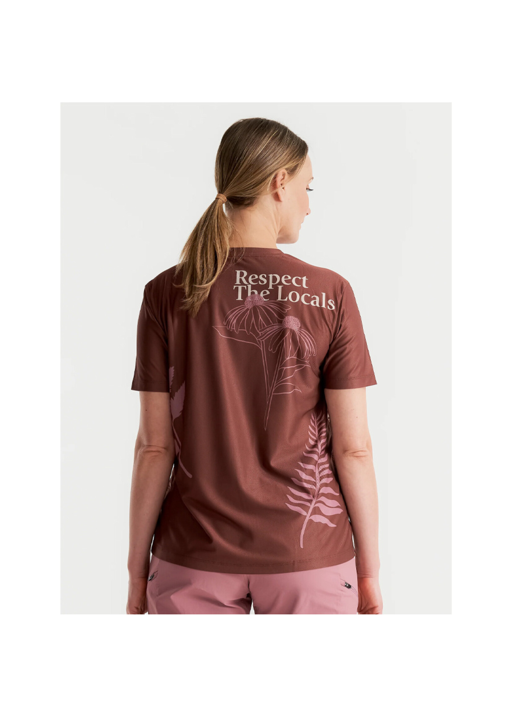 PEPPERMINT T-shirt TRAIL SHORT SLEEVE / Espresso (Femme)