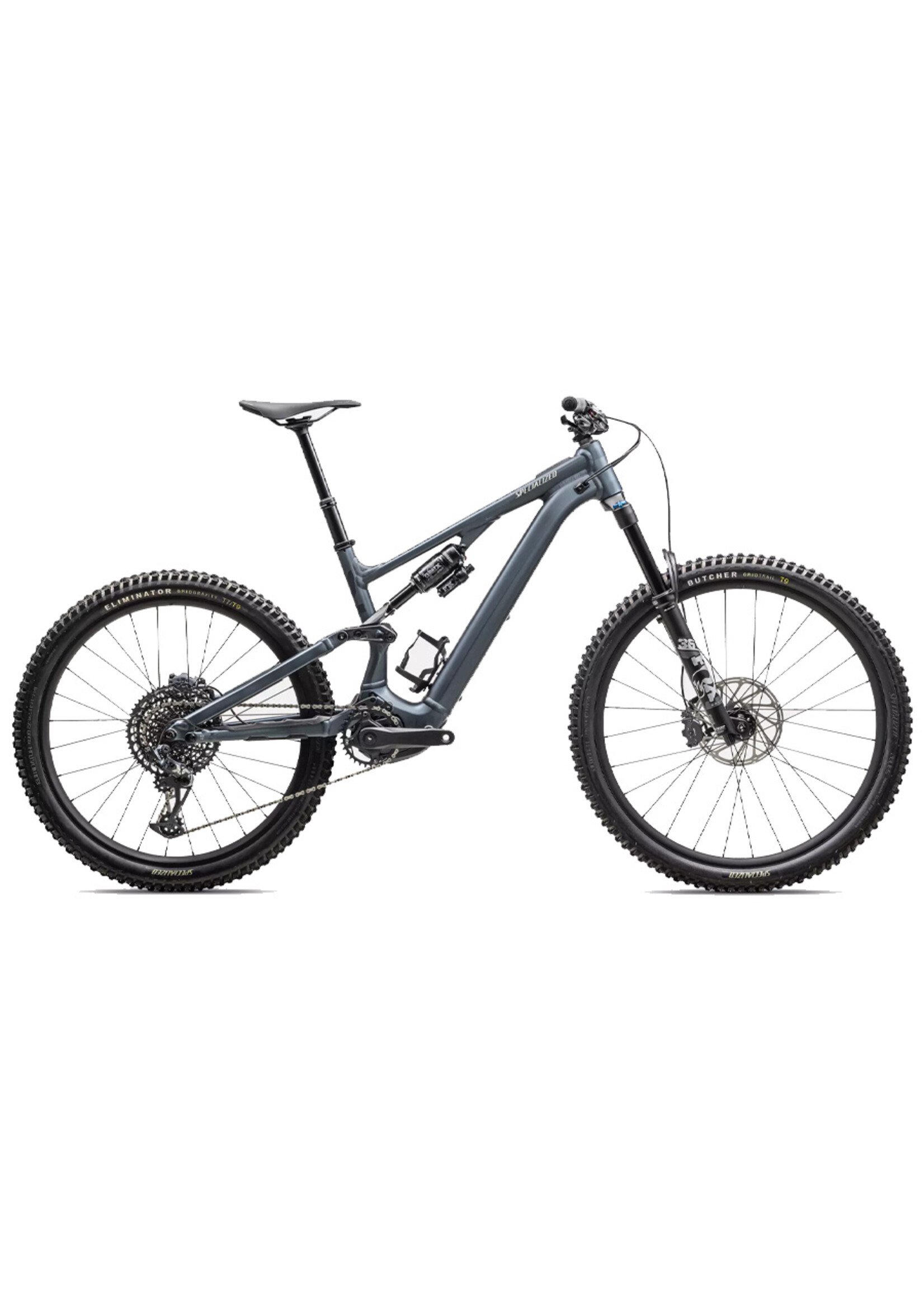 SPECIALIZED Vélo électrique LEVO SL COMP ALLOY  / Cast Blue Metallic -Dark Navy-White Mountains