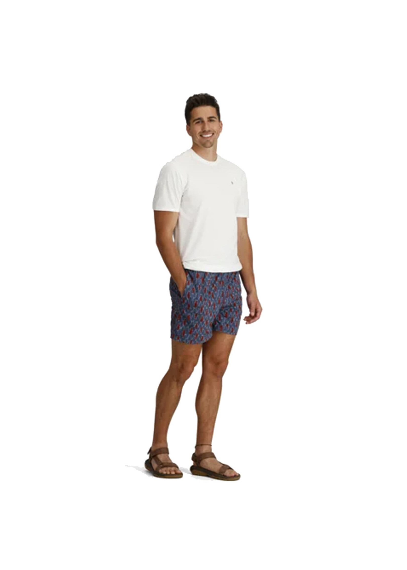 ROYAL ROBBINS Short ALL IN  / Navy Fish Pt (Homme)