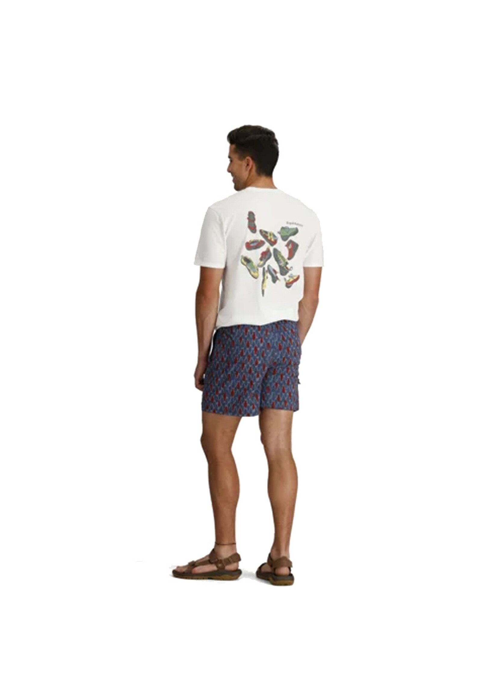 ROYAL ROBBINS Short ALL IN  / Navy Fish Pt (Homme)