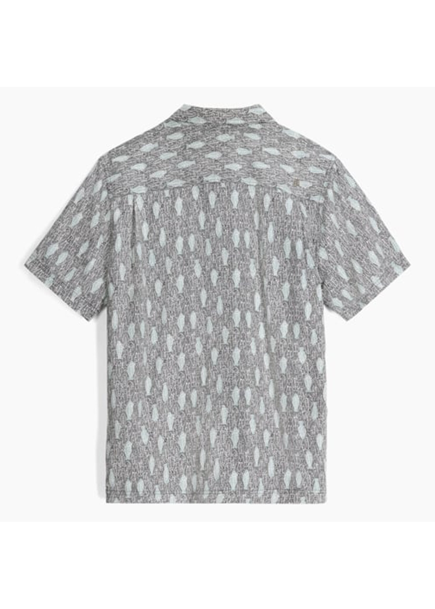 ROYAL ROBBINS Chemise CAMINO PUCKER SS / Everglade Fish Pt (Homme)